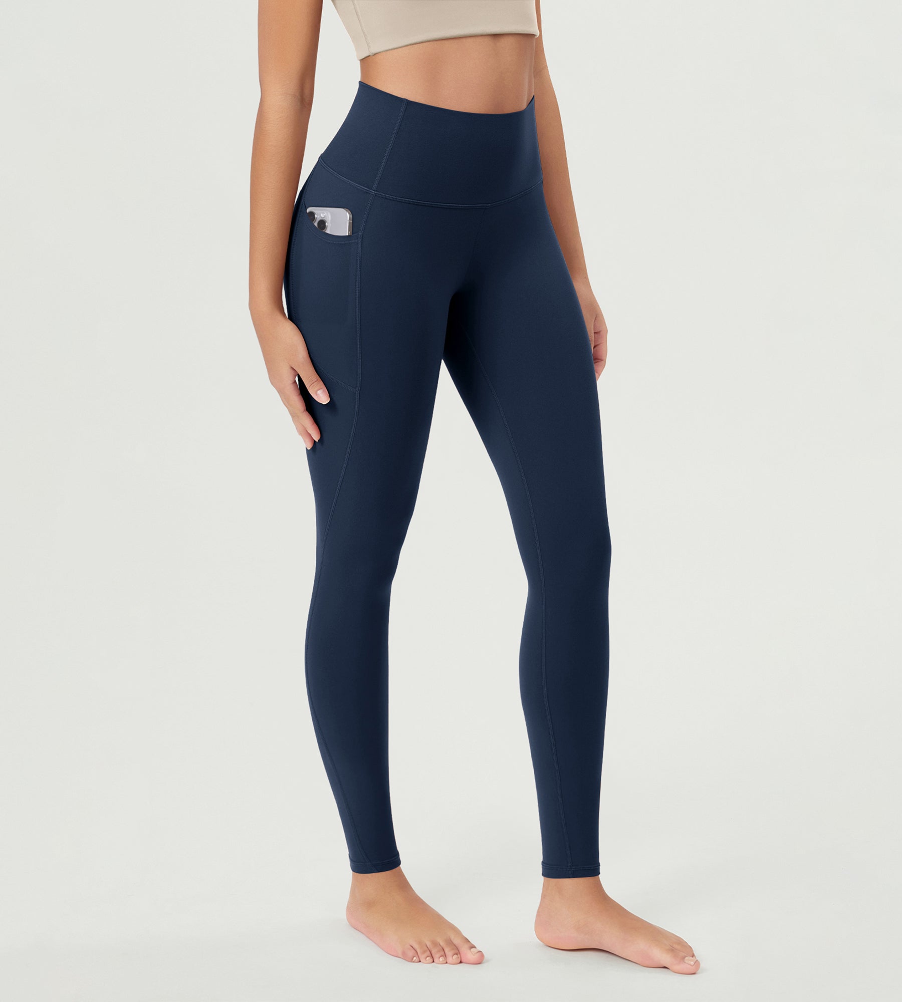 ODCLOUD 2-Pack 28�Buttery Soft Lounge Yoga Leggings with Pockets - ododos