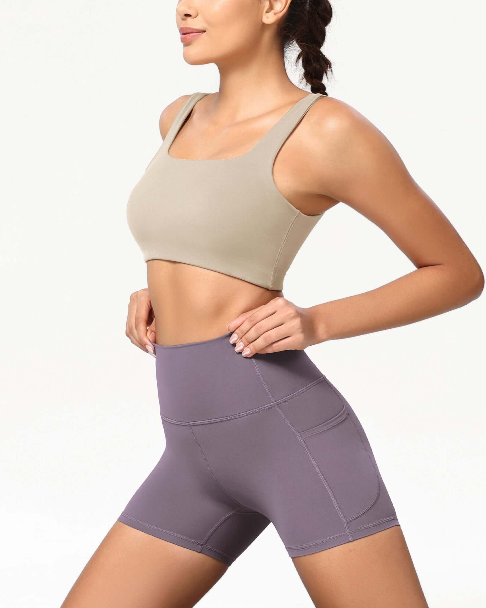 ODCLOUD 4 High Waist Lounge Yoga Shorts - ododos