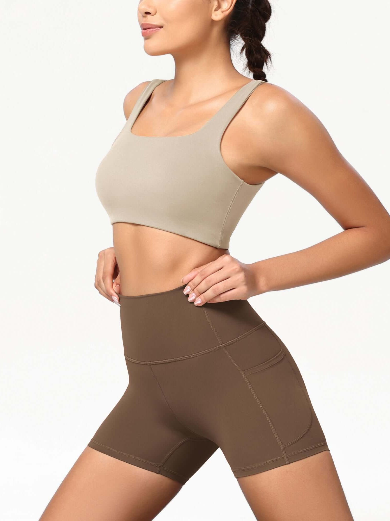 ODCLOUD 4 High Waist Lounge Yoga Shorts - ododos