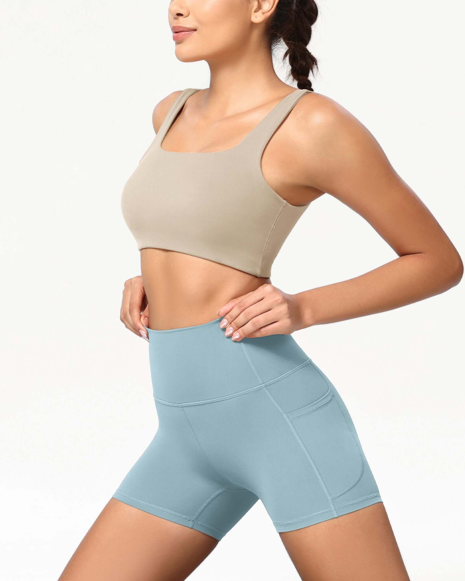 ODCLOUD 4 High Waist Lounge Yoga Shorts - ododos