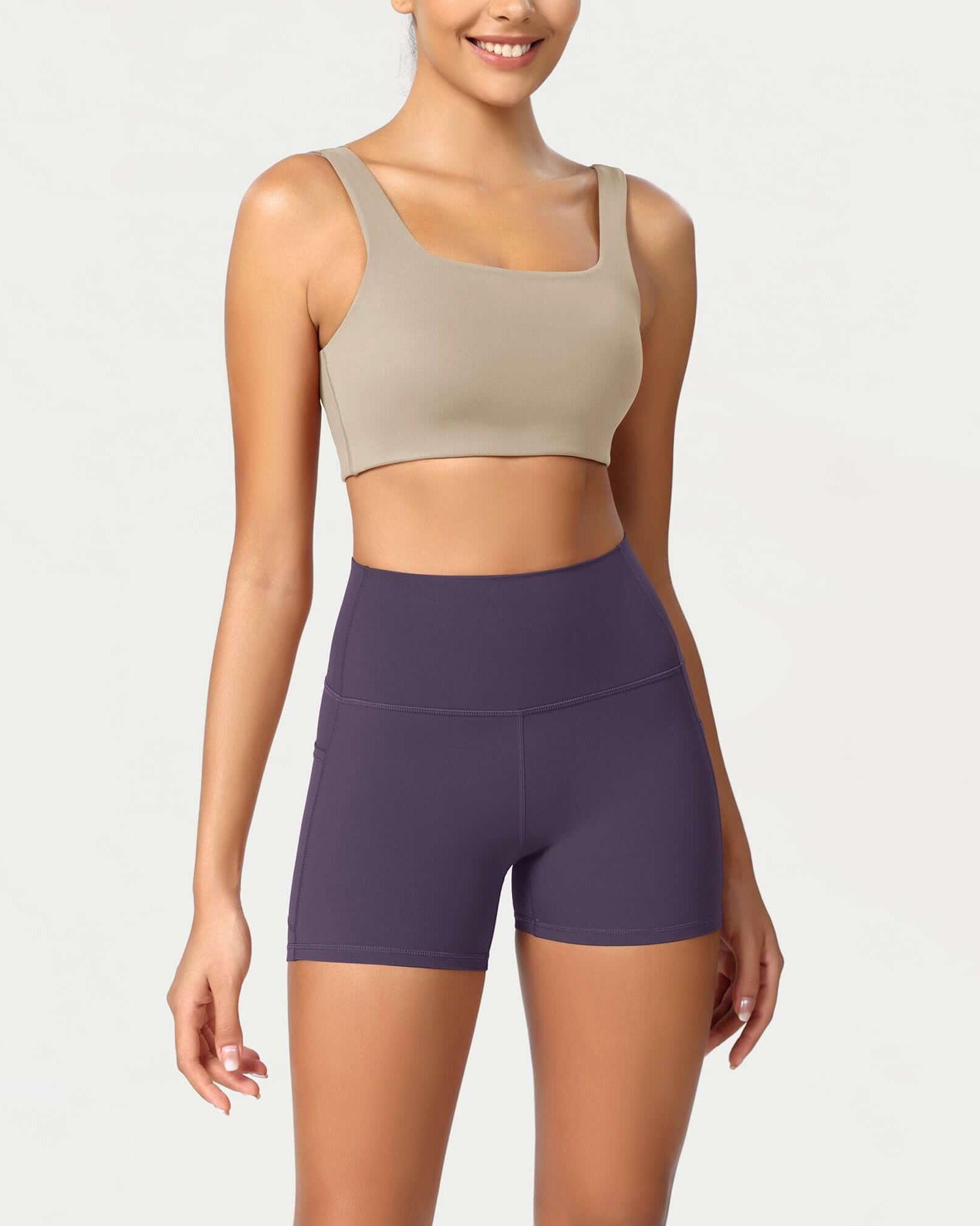 ODCLOUD 4 High Waist Lounge Yoga Shorts - ododos