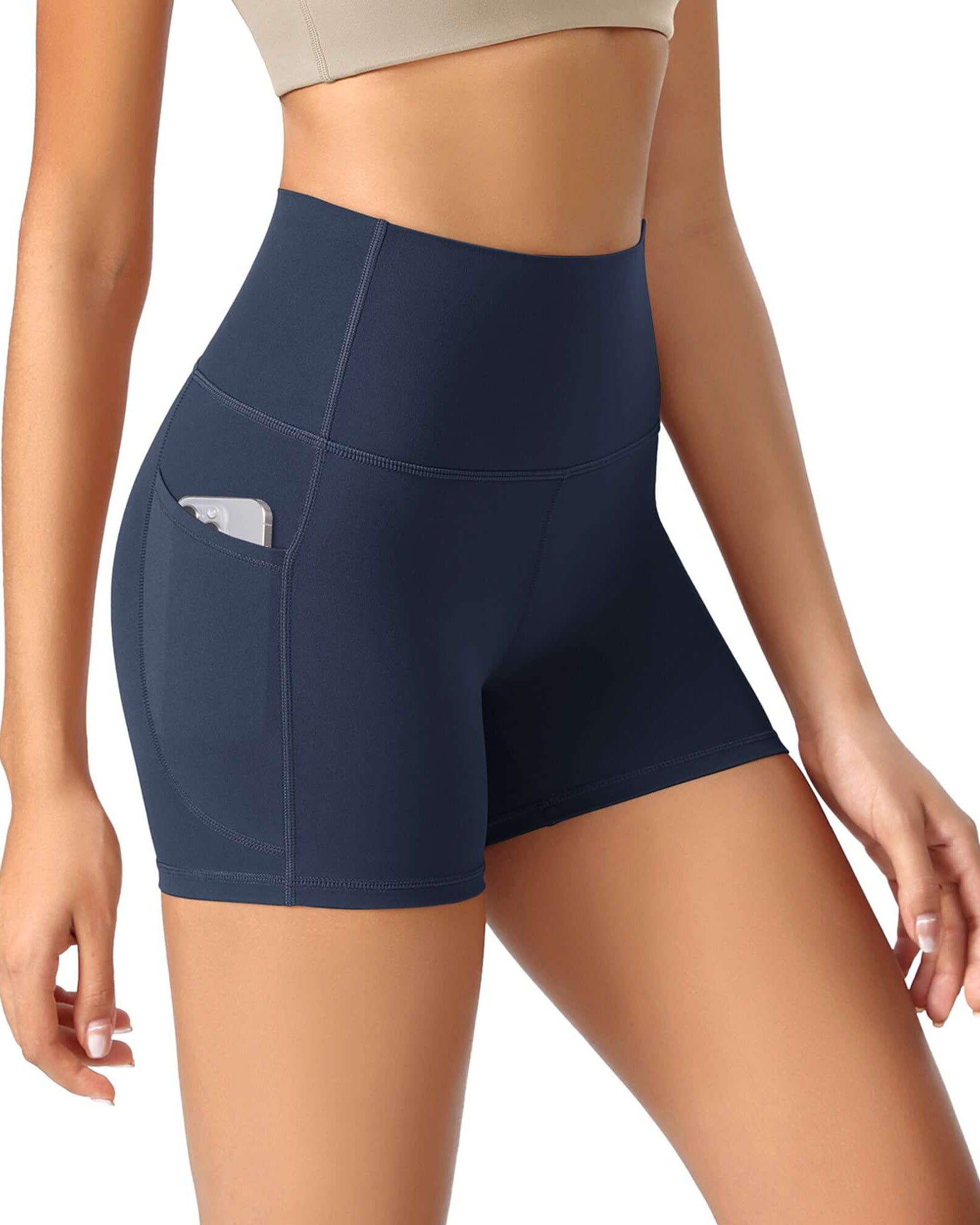 ODCLOUD 4 High Waist Lounge Yoga Shorts - ododos