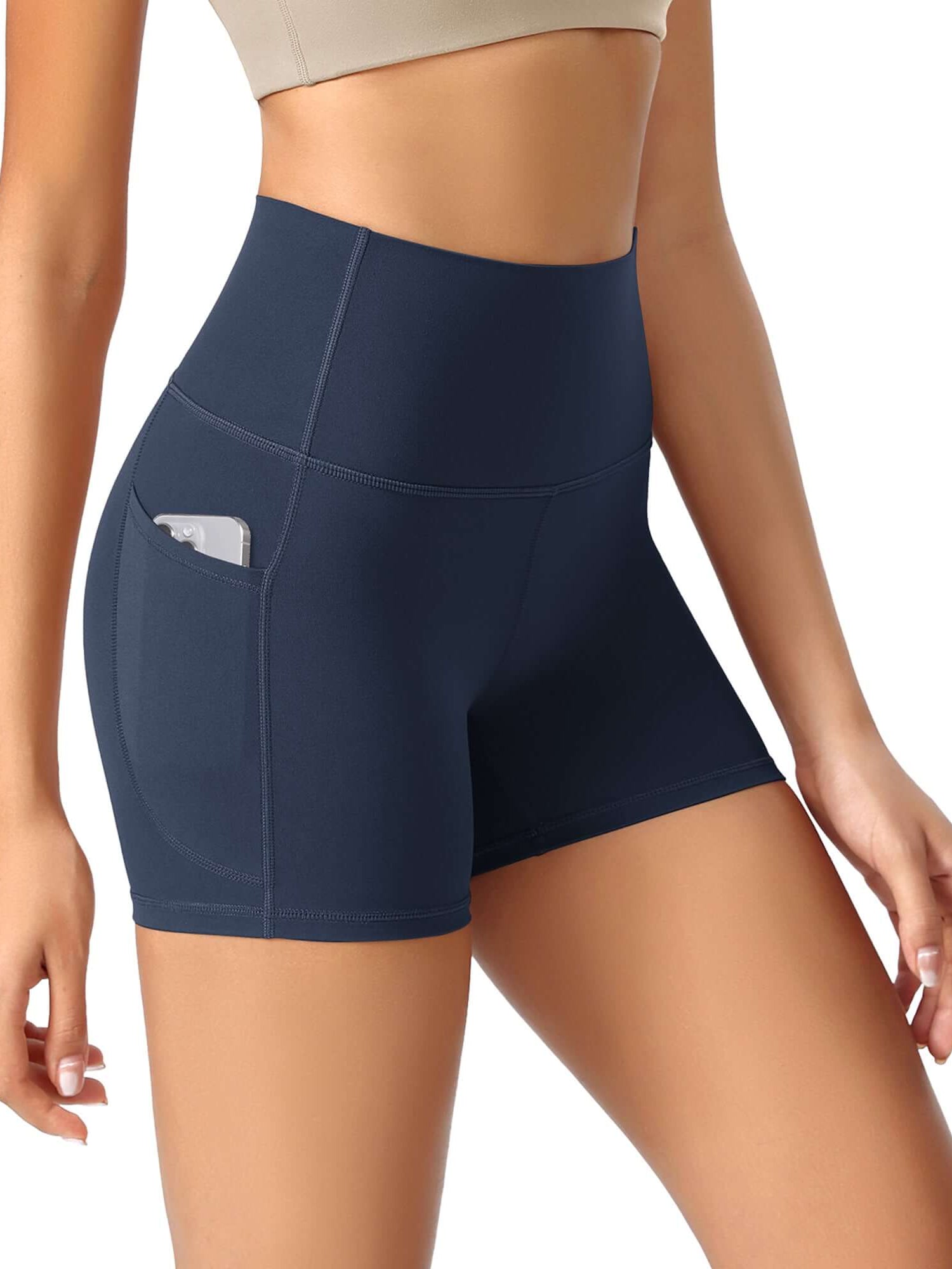 ODCLOUD 4 High Waist Lounge Yoga Shorts - ododos