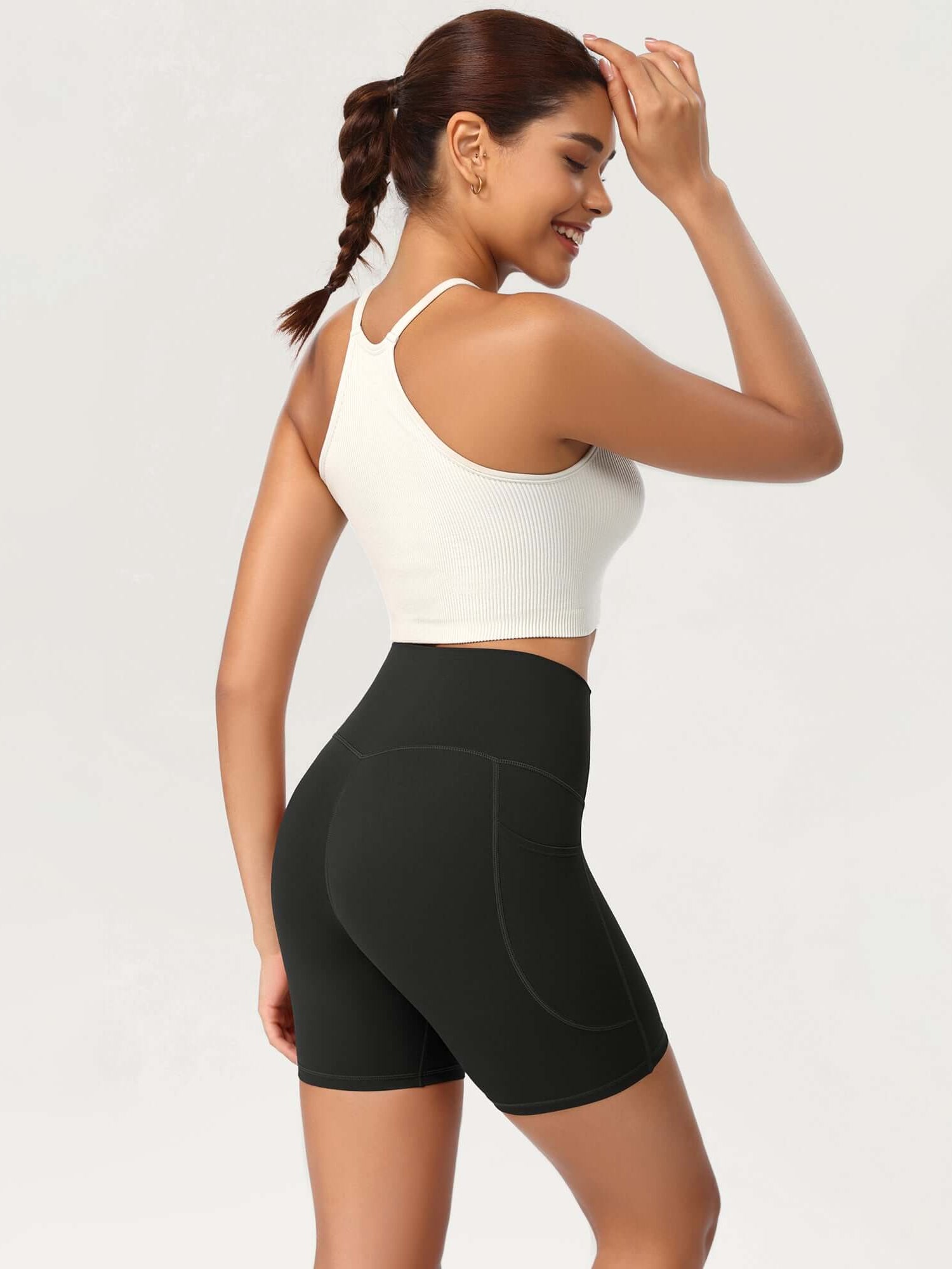 ODCLOUD 6 High Waist Lounge Yoga Shorts - ododos