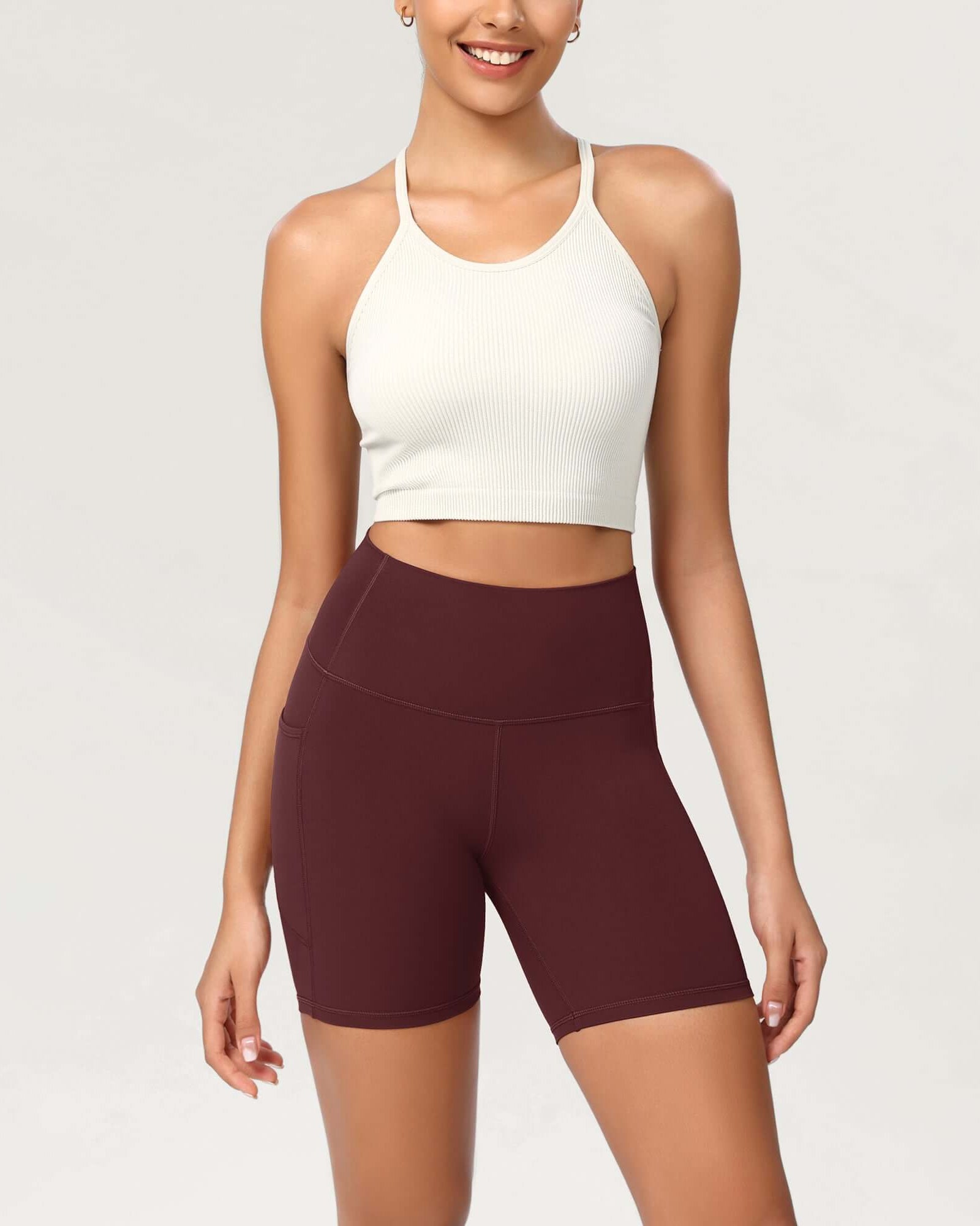 ODCLOUD 6 High Waist Lounge Yoga Shorts - ododos