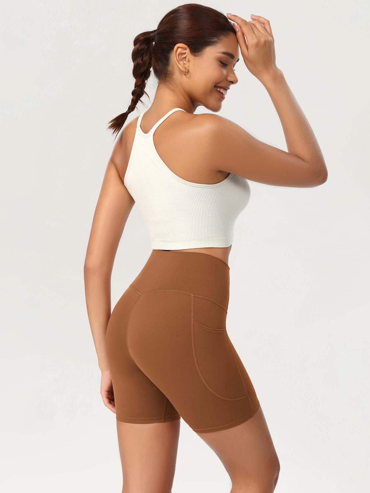 ODCLOUD 6 High Waist Lounge Yoga Shorts - ododos