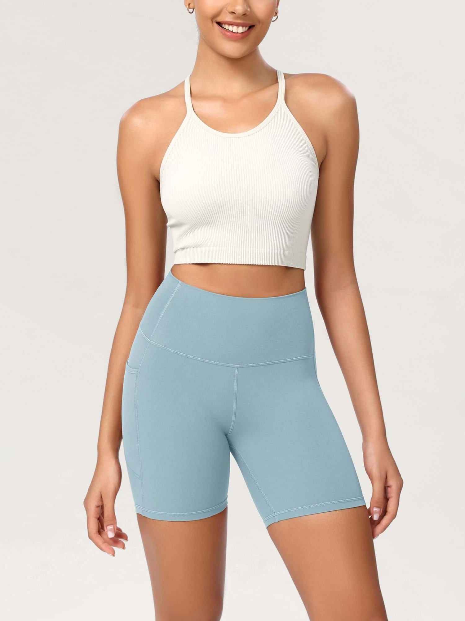 ODCLOUD 6 High Waist Lounge Yoga Shorts - ododos