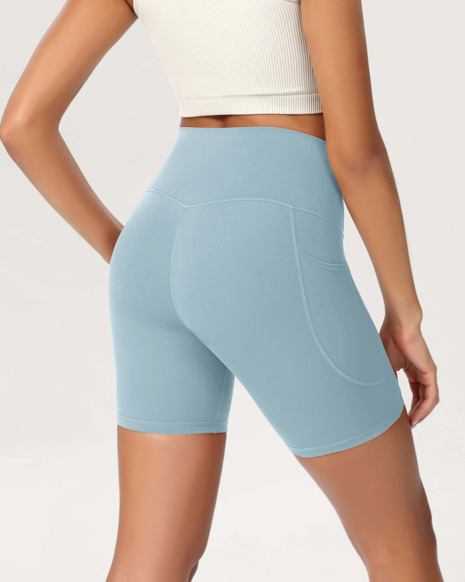 ODCLOUD 6 High Waist Lounge Yoga Shorts - ododos
