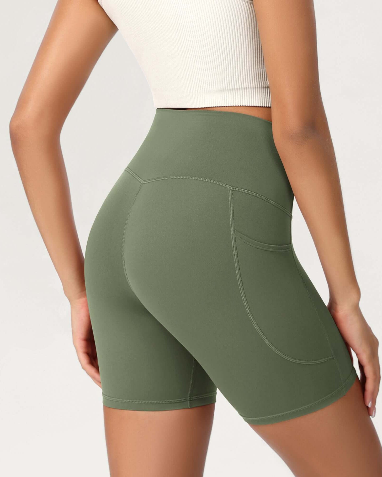 ODCLOUD 6 High Waist Lounge Yoga Shorts - ododos