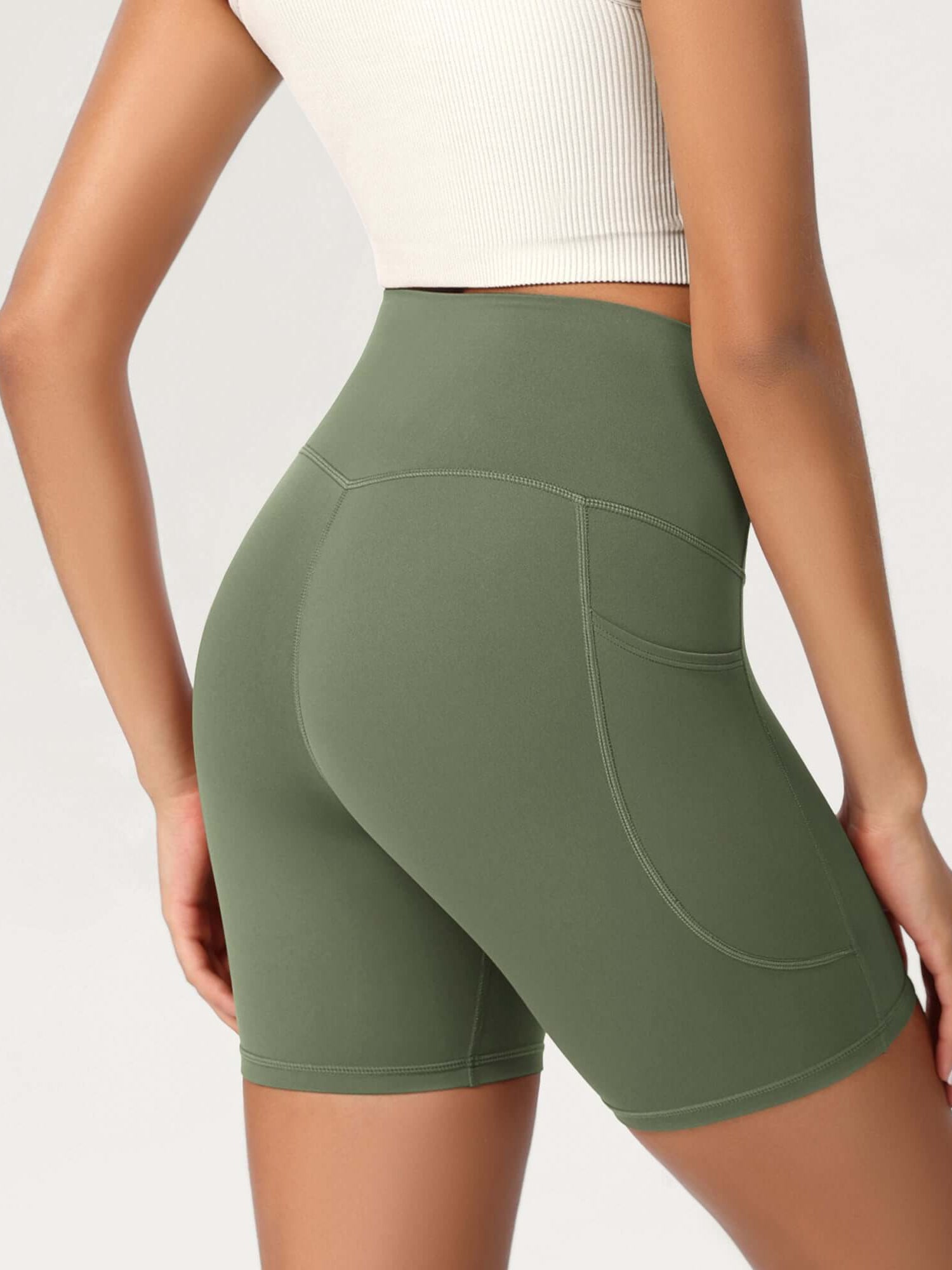 ODCLOUD 6 High Waist Lounge Yoga Shorts - ododos