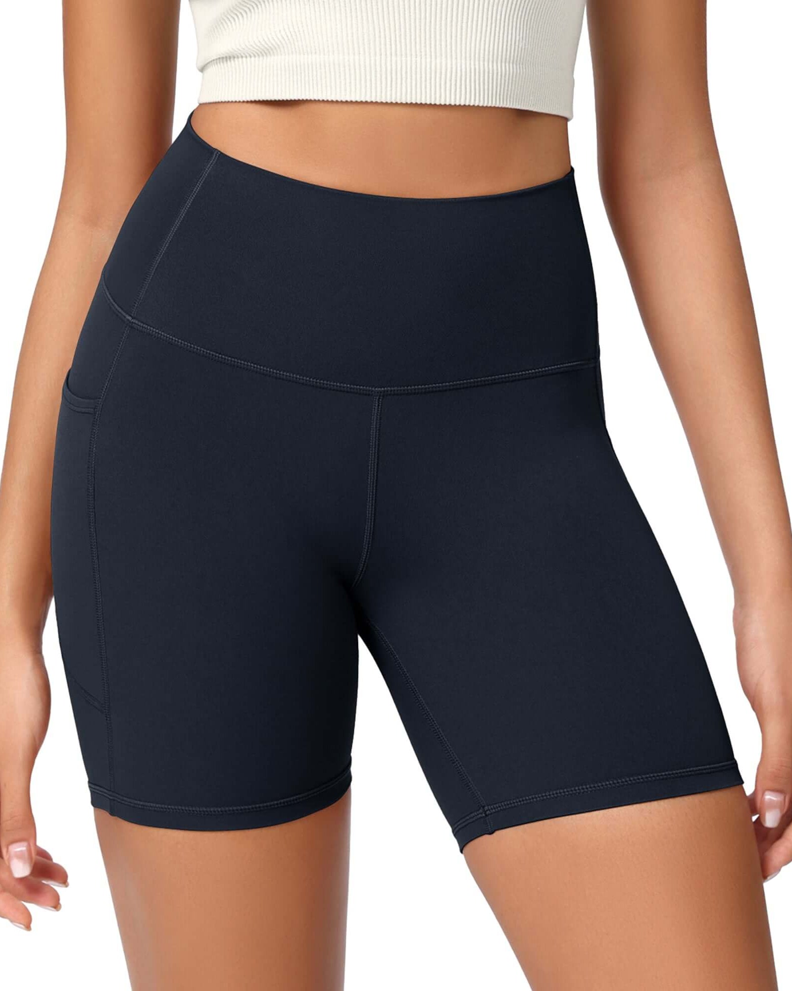 ODCLOUD 6 High Waist Lounge Yoga Shorts - ododos