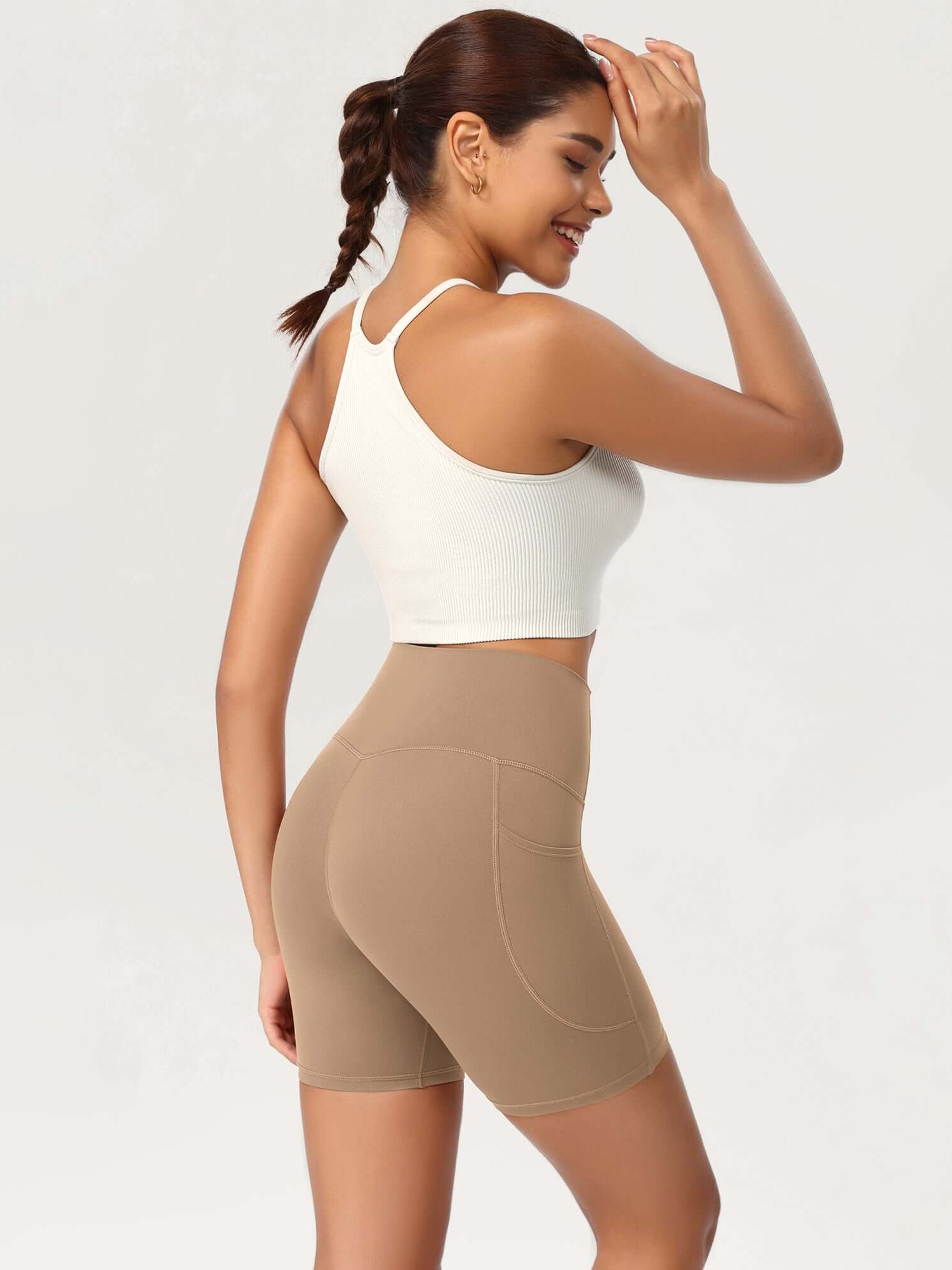 ODCLOUD 6 High Waist Lounge Yoga Shorts - ododos