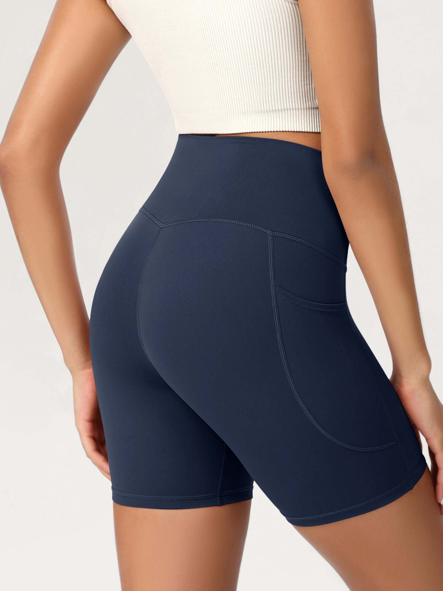 ODCLOUD 6 High Waist Lounge Yoga Shorts - ododos