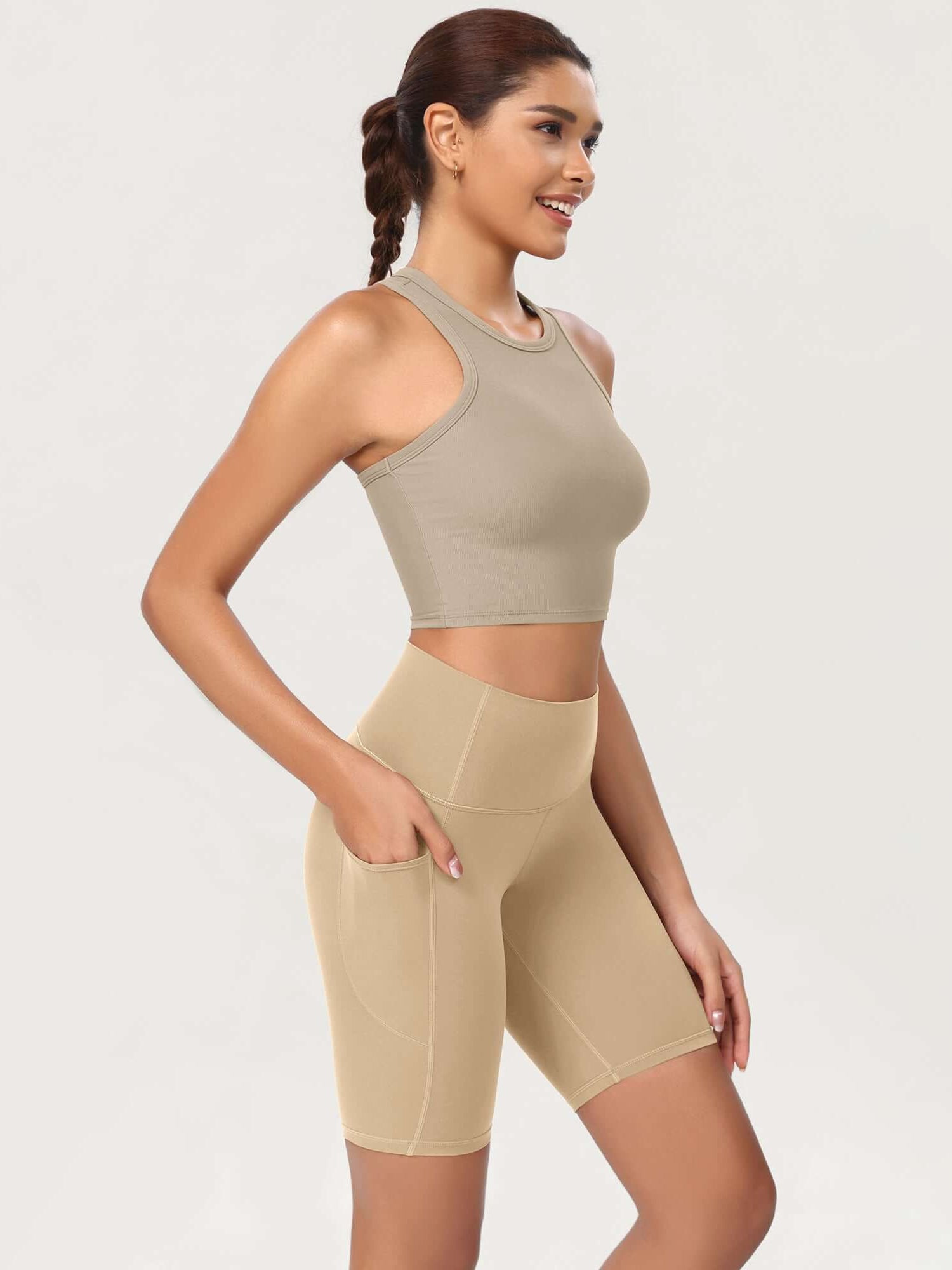 ODCLOUD 8 High Waist Lounge Yoga Shorts - ododos