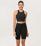 ODCLOUD 8 High Waist Lounge Yoga Shorts Black - ododos