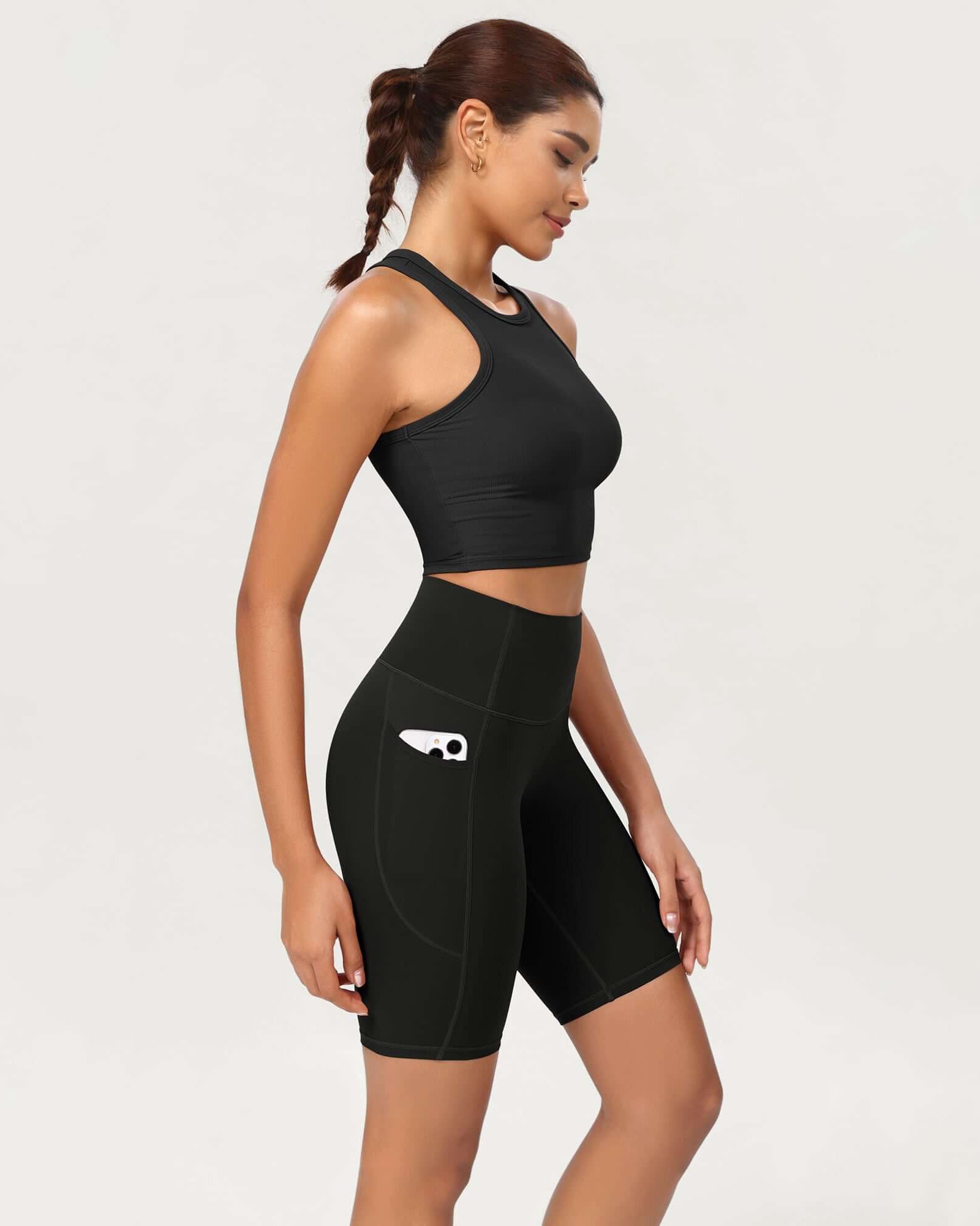 ODCLOUD 8 High Waist Lounge Yoga Shorts - ododos