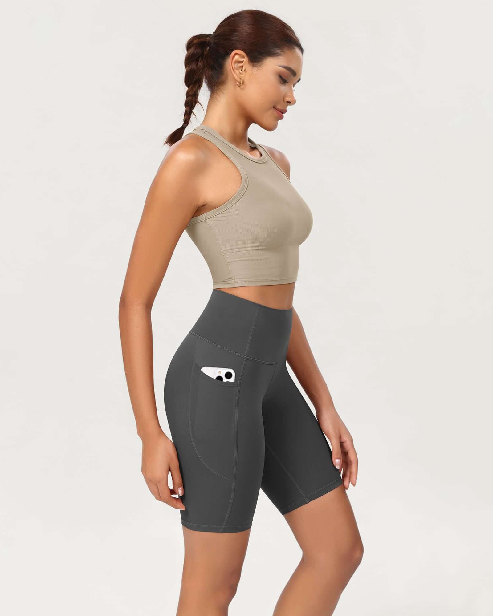 ODCLOUD 8 High Waist Lounge Yoga Shorts - ododos