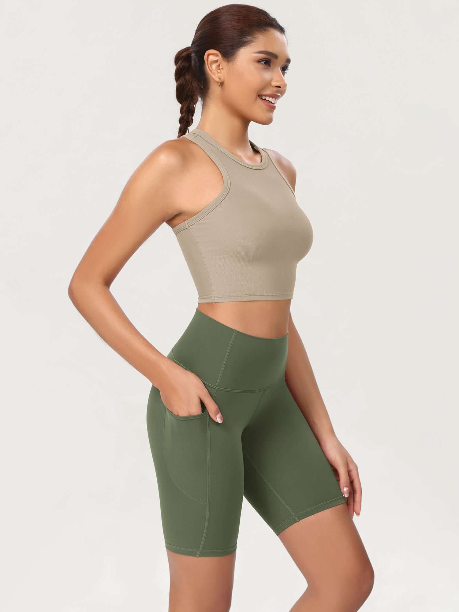 ODCLOUD 8 High Waist Lounge Yoga Shorts - ododos
