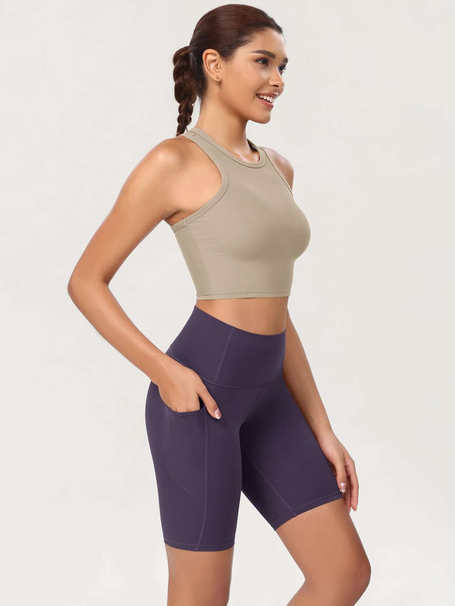 ODCLOUD 8 High Waist Lounge Yoga Shorts - ododos