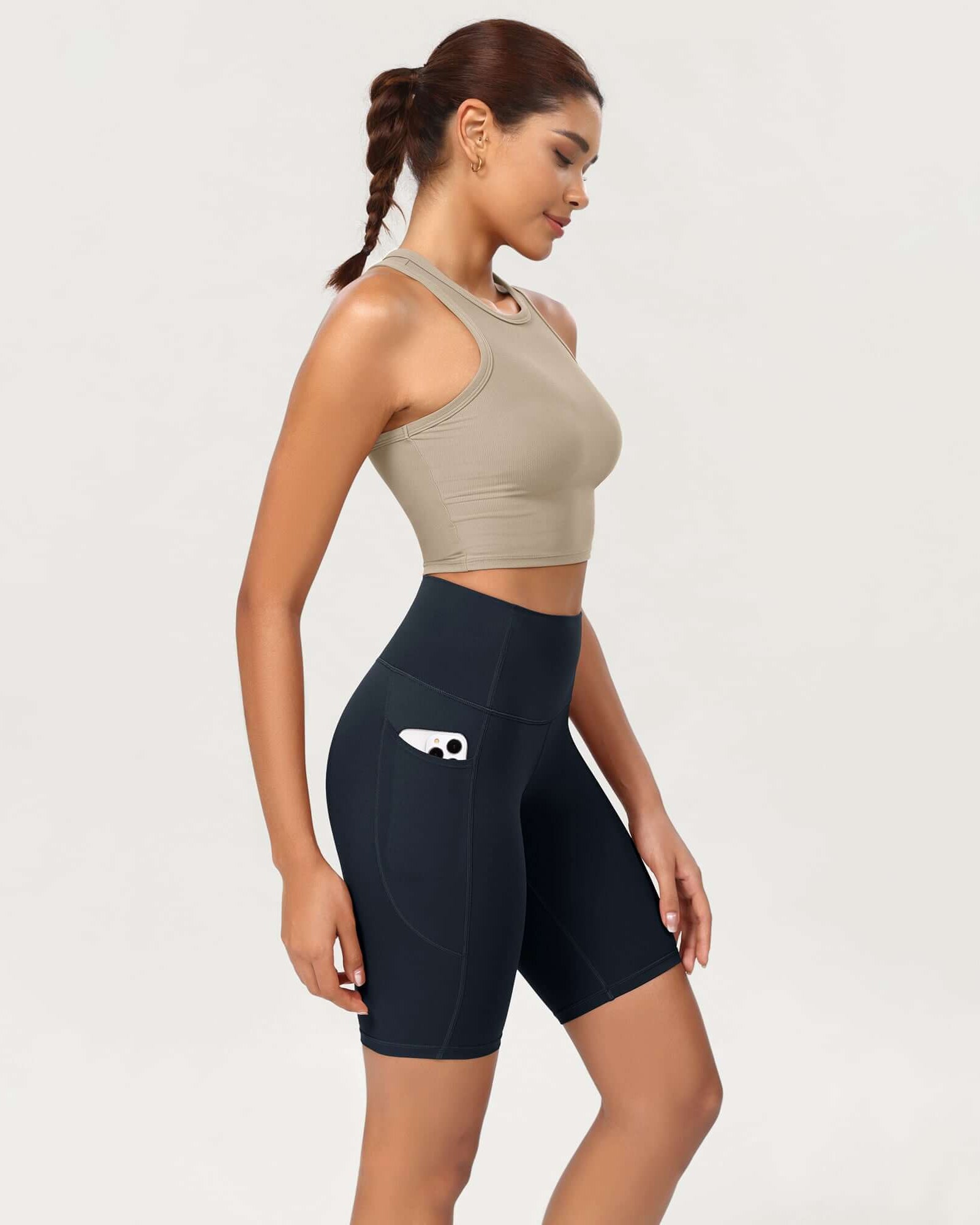 ODCLOUD 8 High Waist Lounge Yoga Shorts - ododos