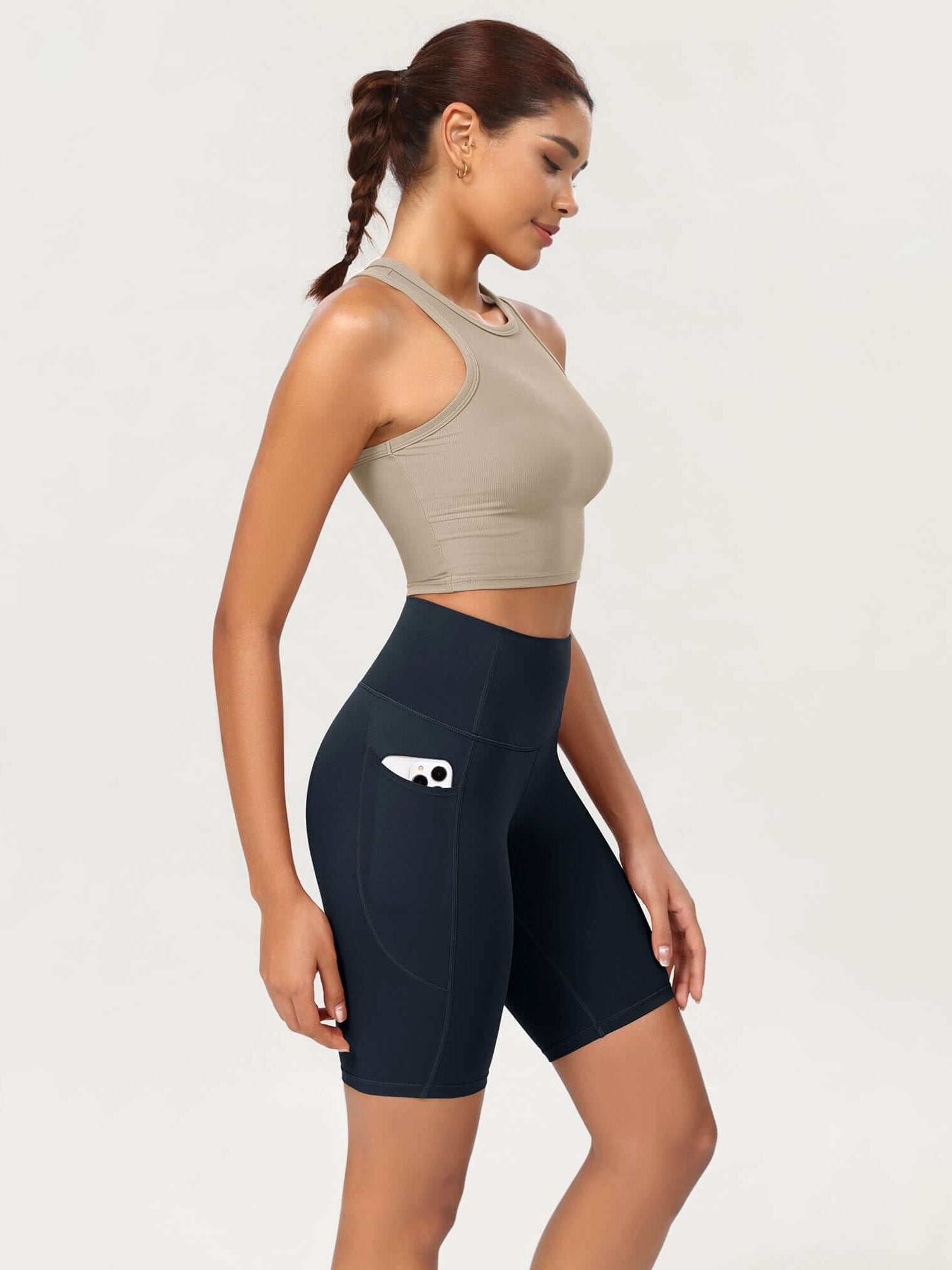 ODCLOUD 8 High Waist Lounge Yoga Shorts - ododos