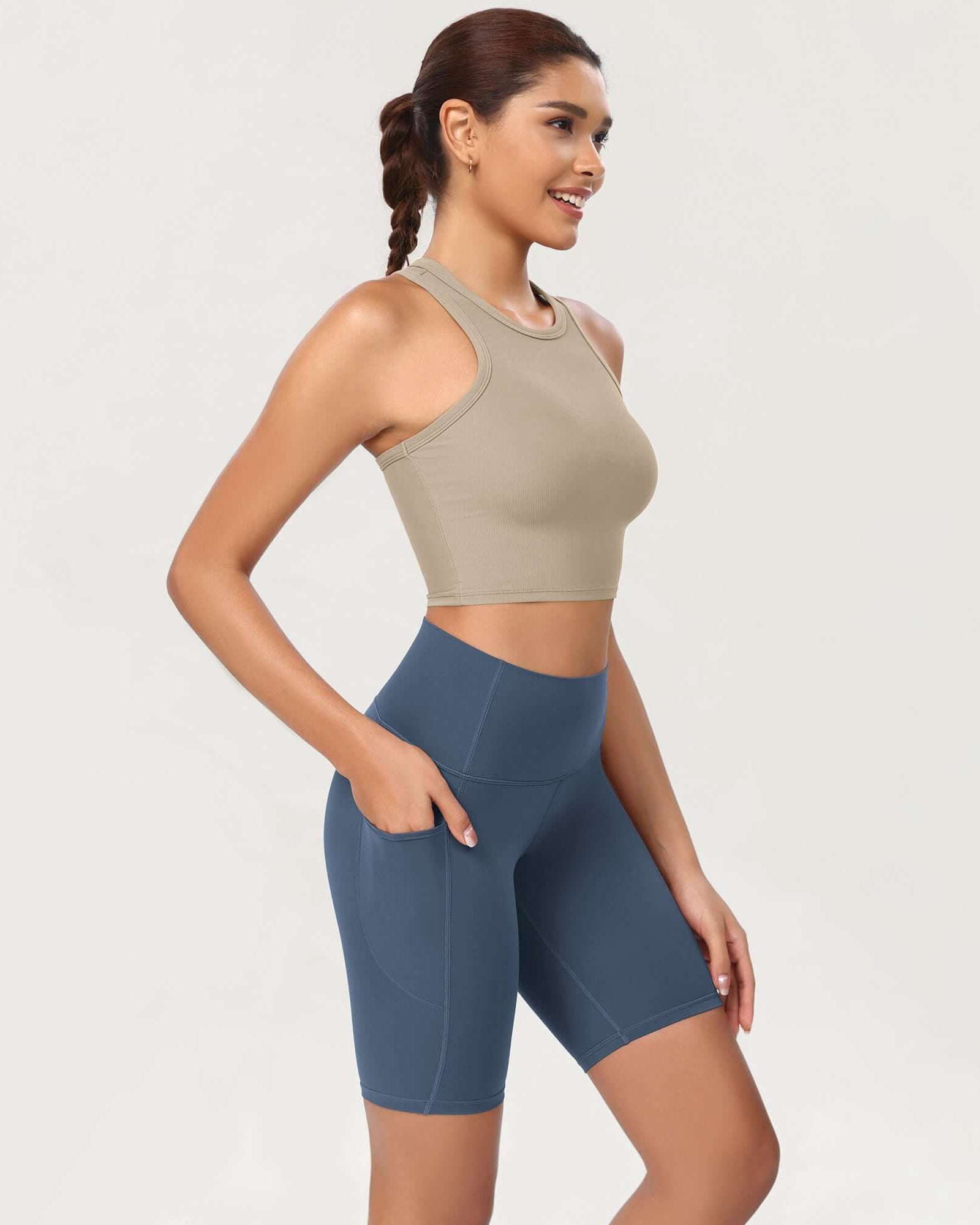 ODCLOUD 8 High Waist Lounge Yoga Shorts - ododos