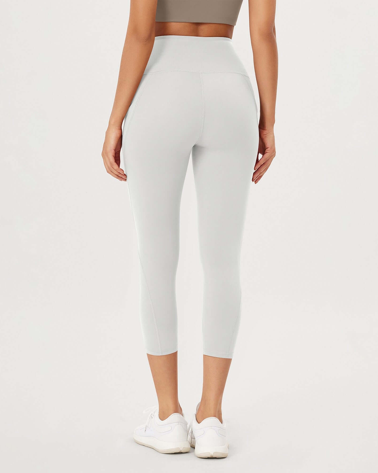 23�High Waisted Tummy Control Through Athletic Yoga Leggings with Pockets - ododos