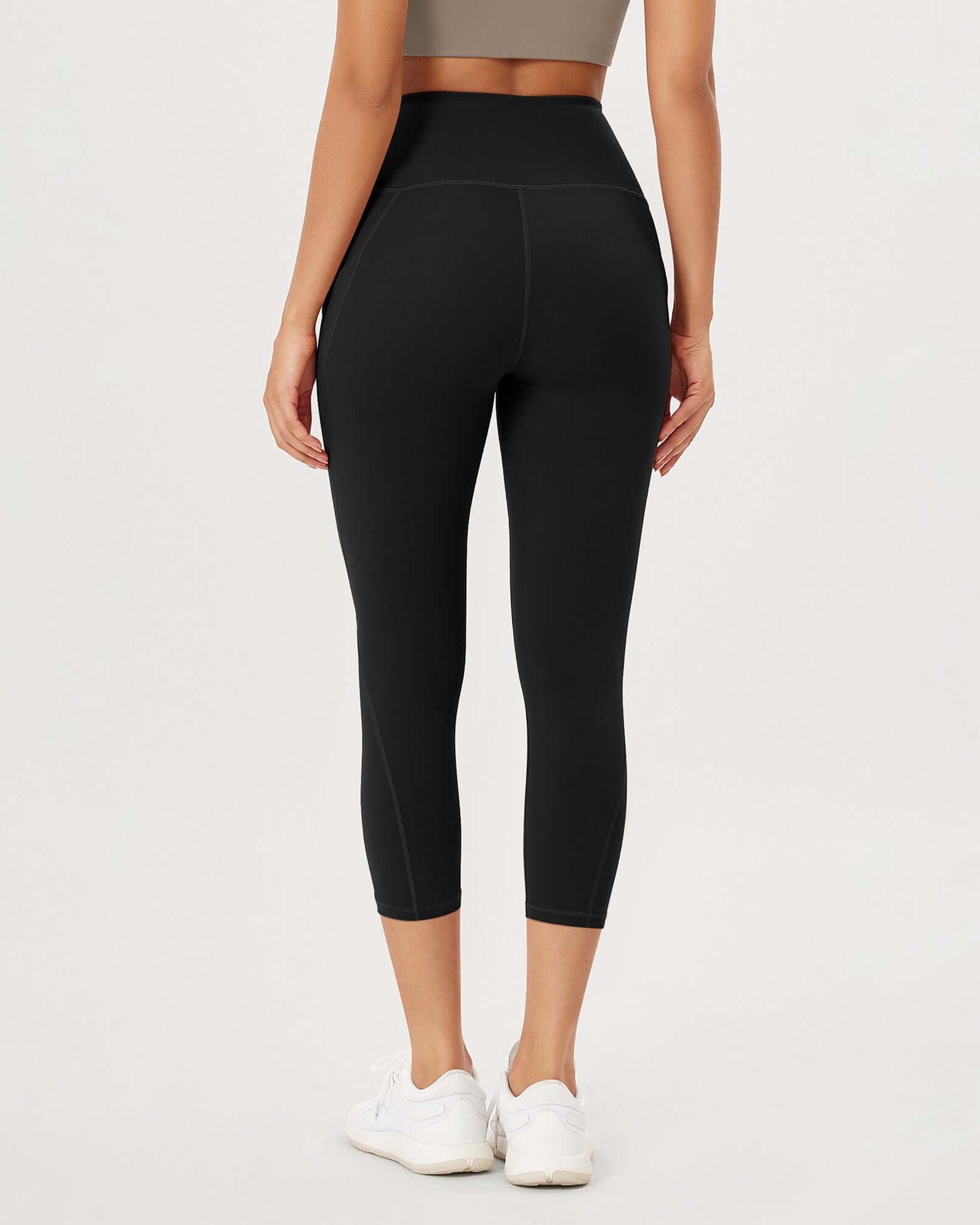 23�High Waisted Tummy Control Through Athletic Yoga Leggings with Pockets - ododos