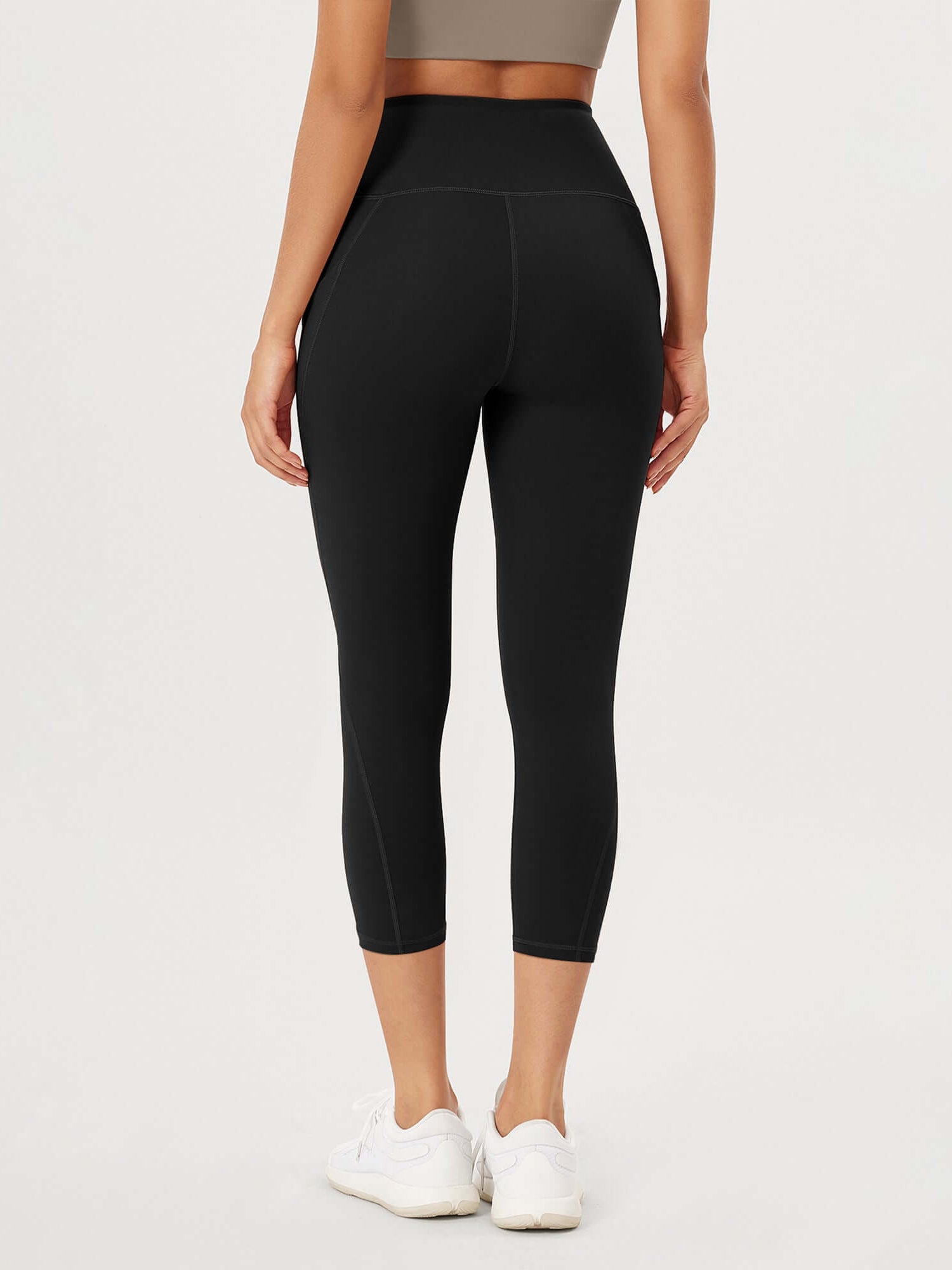 23�High Waisted Tummy Control Through Athletic Yoga Leggings with Pockets - ododos