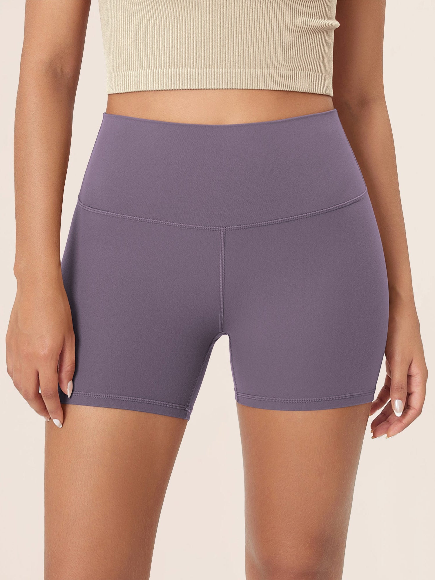 4 ODCLOUD Lounge Yoga High Waist Buttery Soft Biker Shorts - ododos