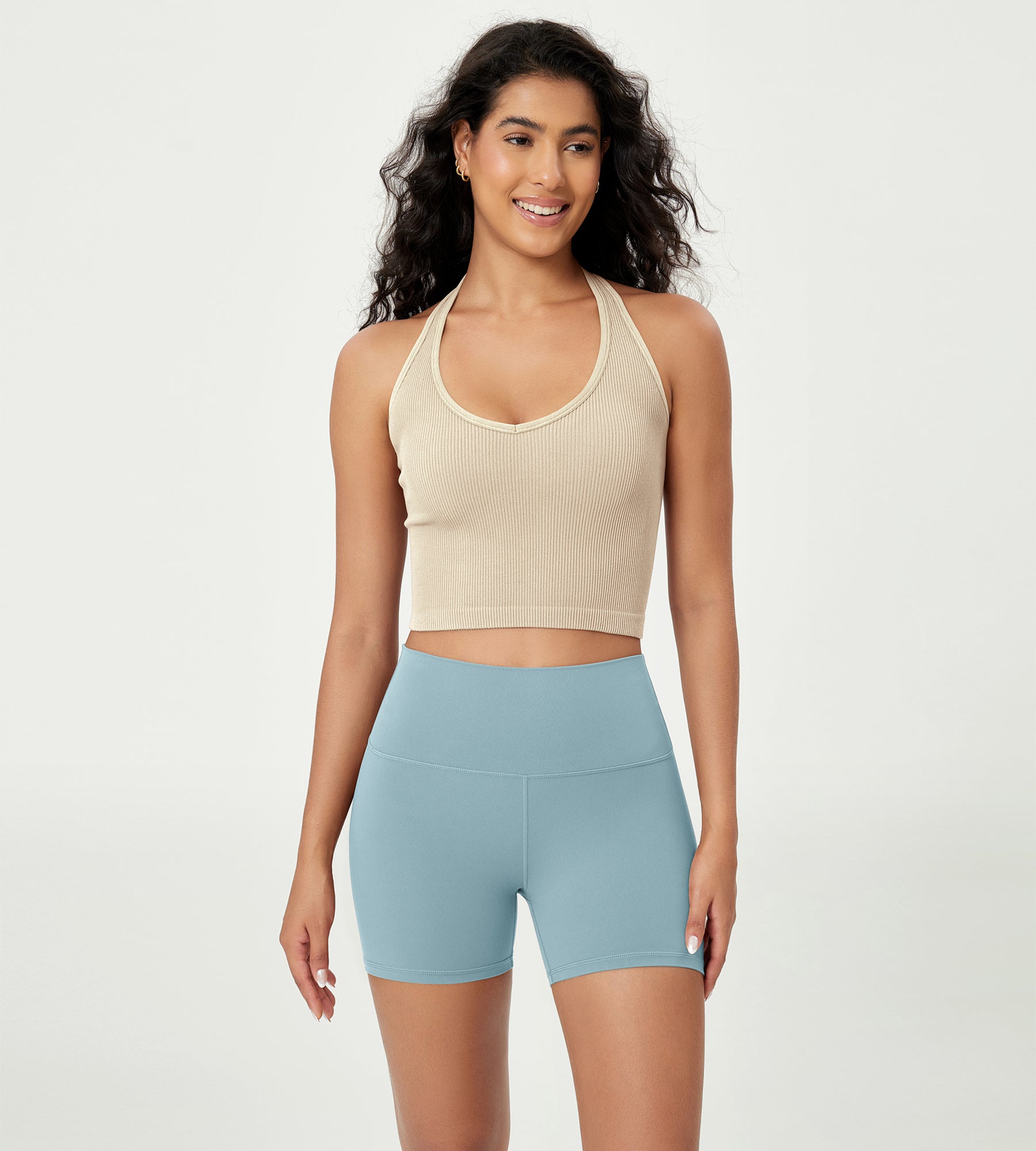 2-Pack 4 ODCLOUD Lounge Yoga High Waist Buttery Soft Biker Shorts - ododos