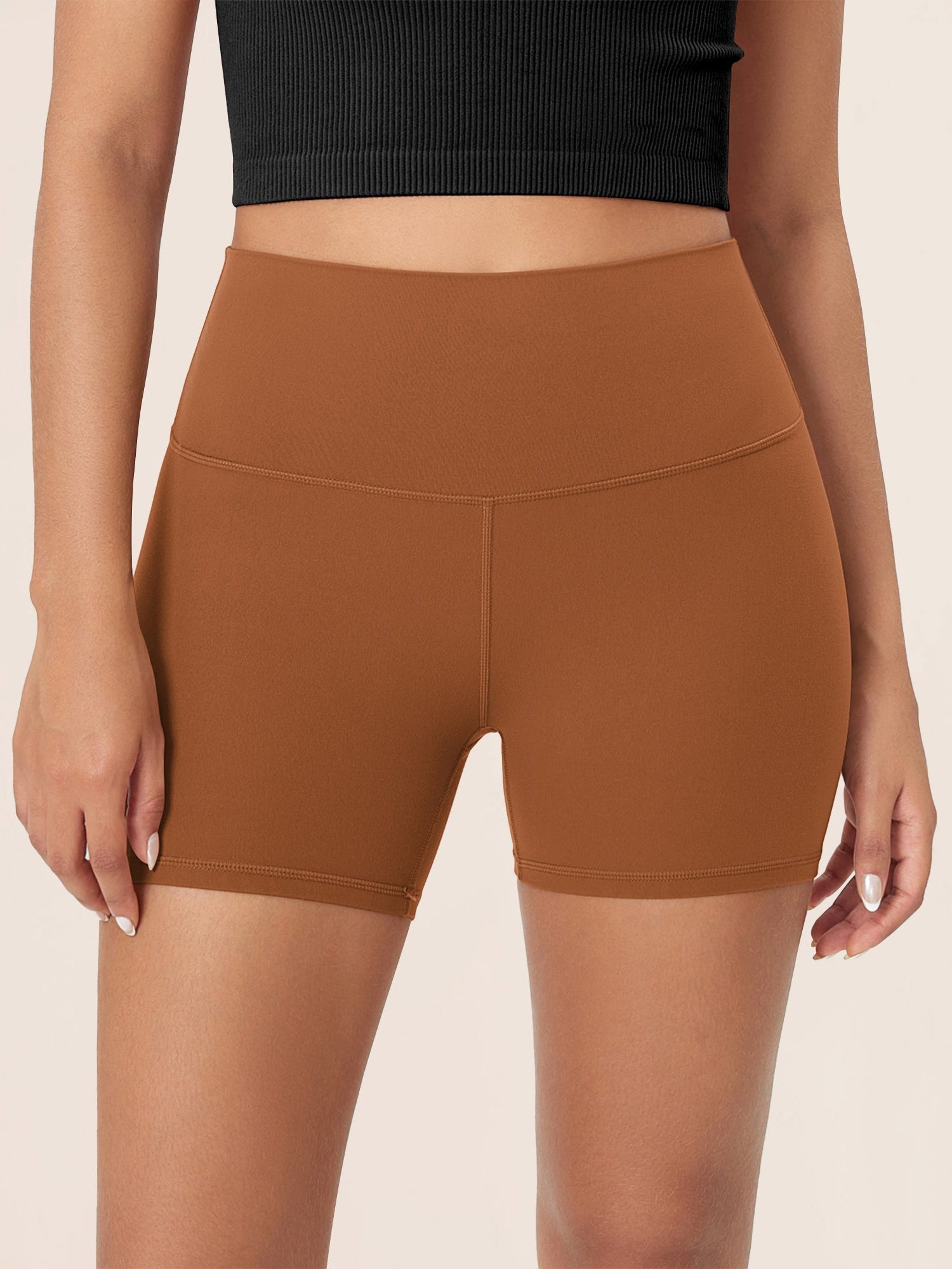 4 ODCLOUD Lounge Yoga High Waist Buttery Soft Biker Shorts - ododos