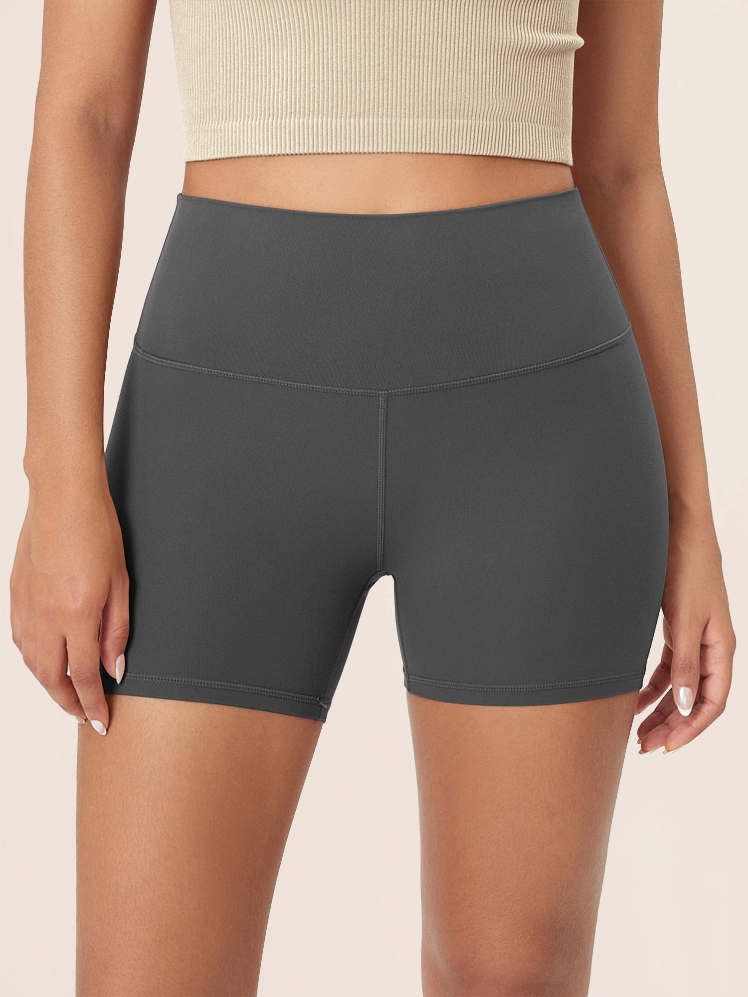 4 ODCLOUD Lounge Yoga High Waist Buttery Soft Biker Shorts - ododos