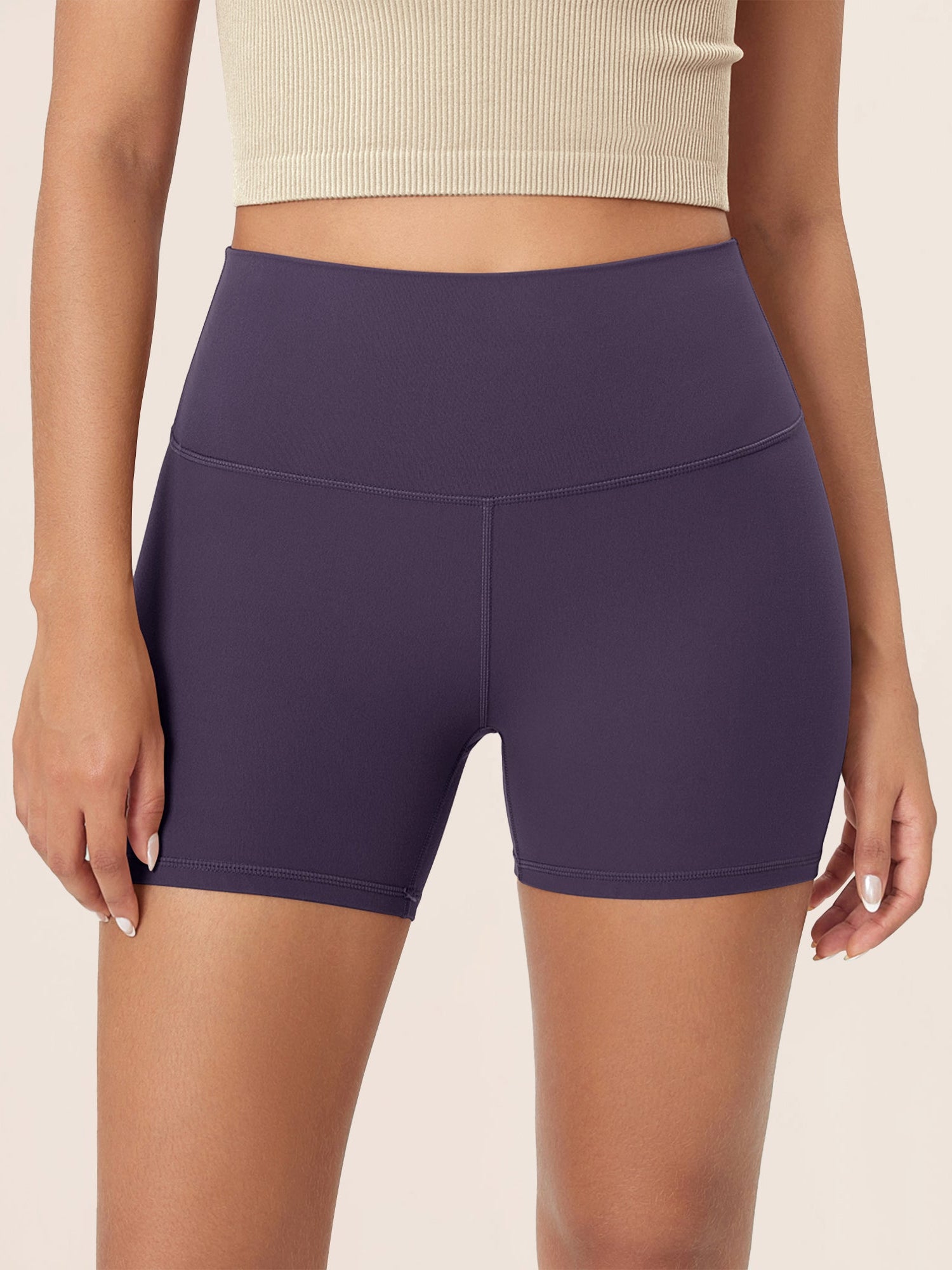 4 ODCLOUD Lounge Yoga High Waist Buttery Soft Biker Shorts - ododos