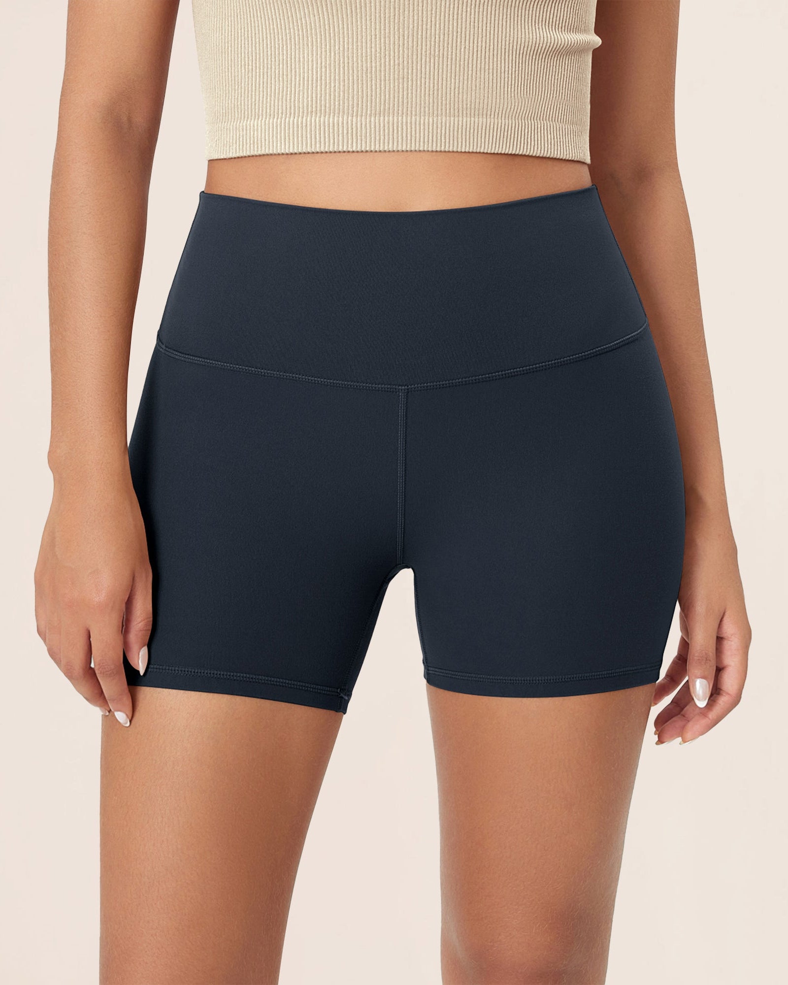 4 ODCLOUD Lounge Yoga High Waist Buttery Soft Biker Shorts - ododos