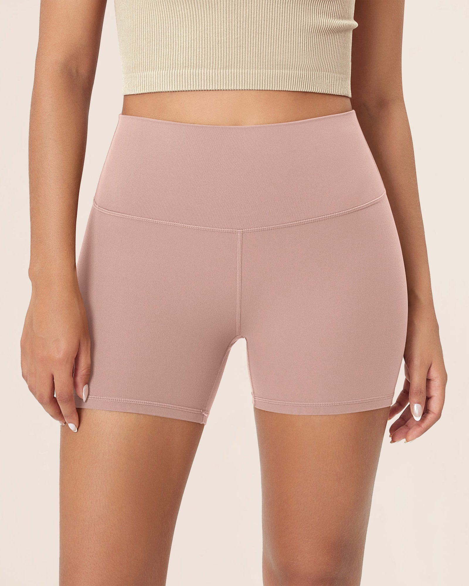 4 ODCLOUD Lounge Yoga High Waist Buttery Soft Biker Shorts - ododos