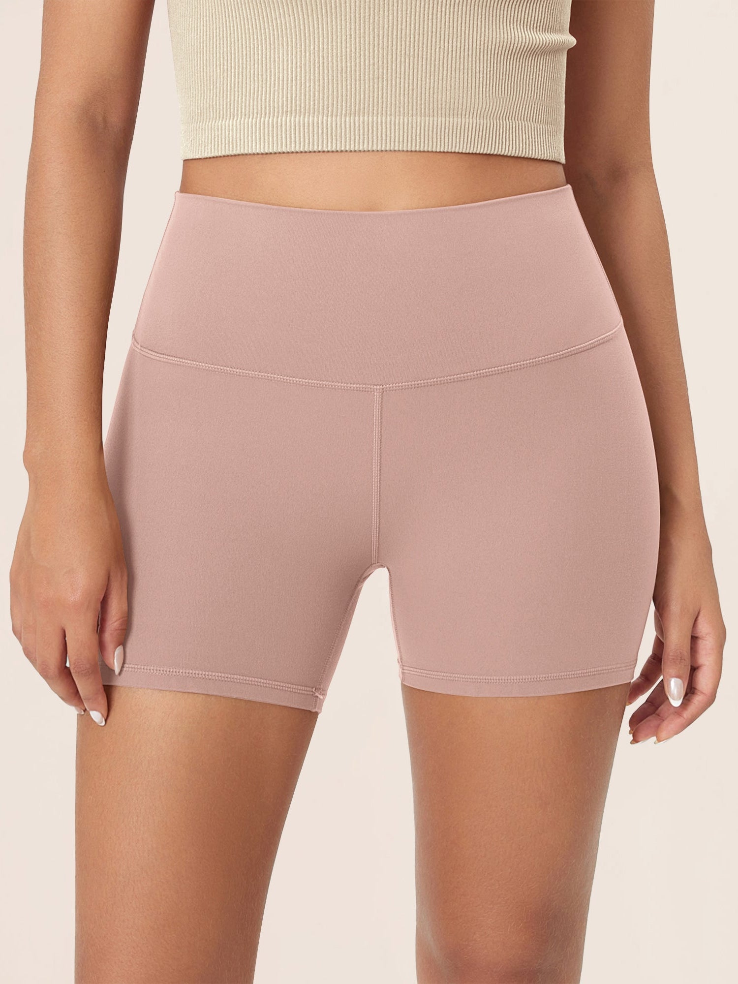 4 ODCLOUD Lounge Yoga High Waist Buttery Soft Biker Shorts - ododos