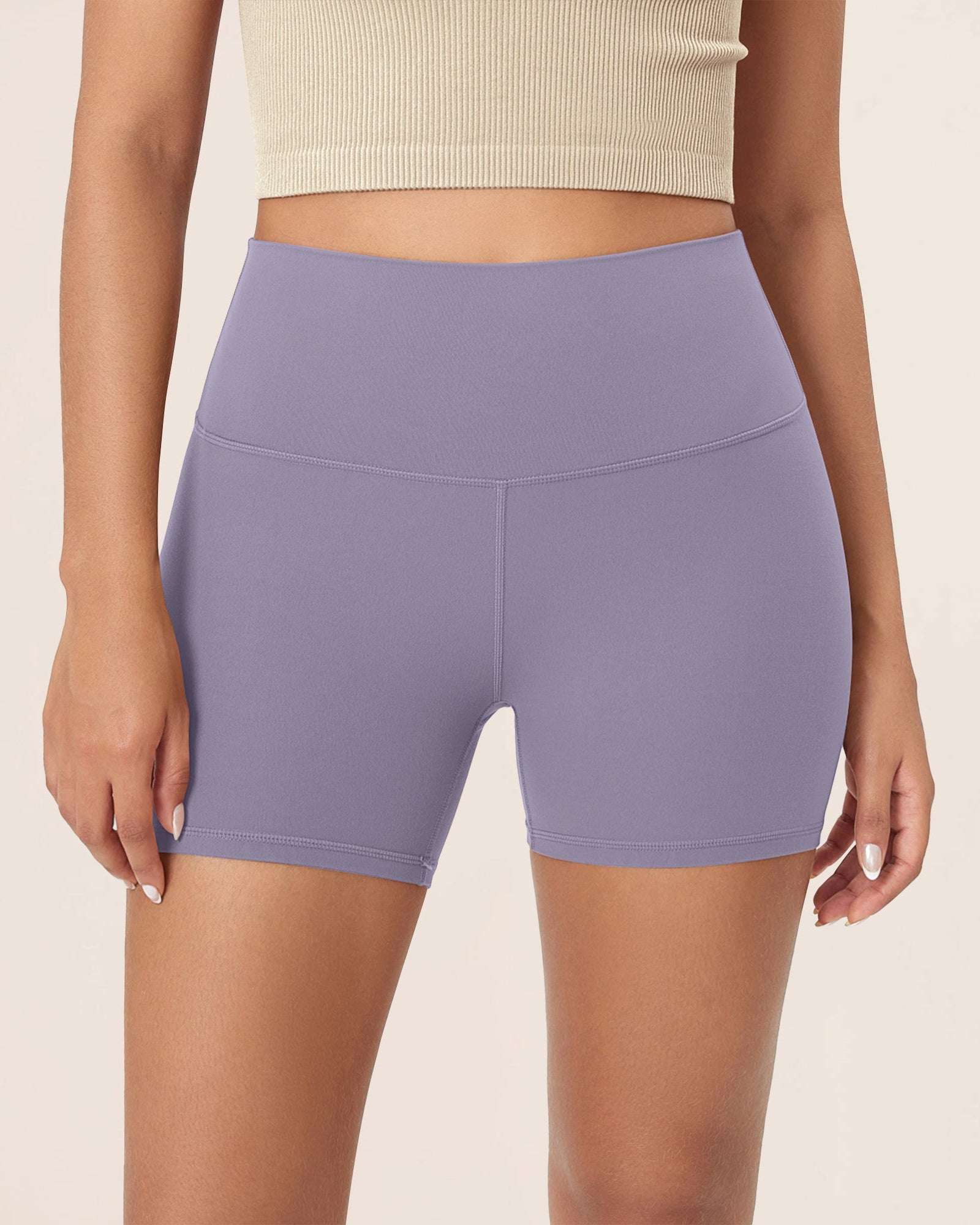 4 ODCLOUD Lounge Yoga High Waist Buttery Soft Biker Shorts - ododos