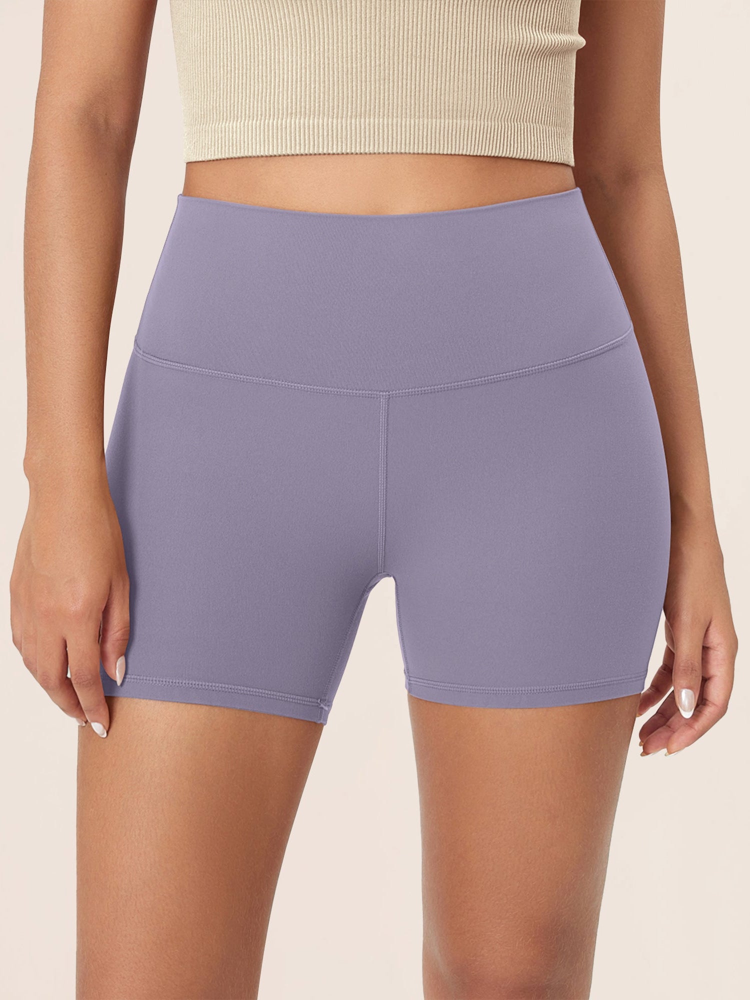 4 ODCLOUD Lounge Yoga High Waist Buttery Soft Biker Shorts - ododos