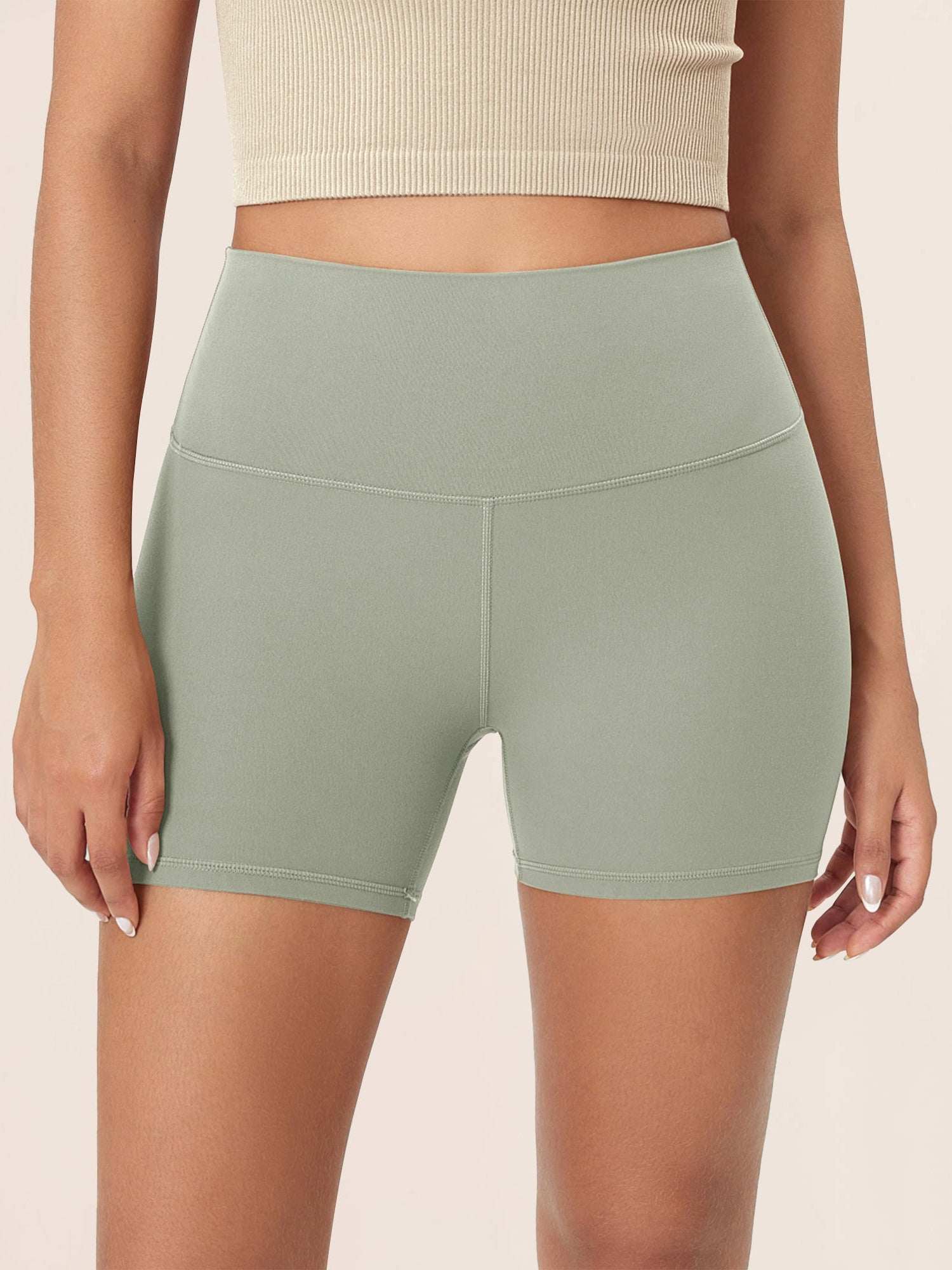 4 ODCLOUD Lounge Yoga High Waist Buttery Soft Biker Shorts - ododos