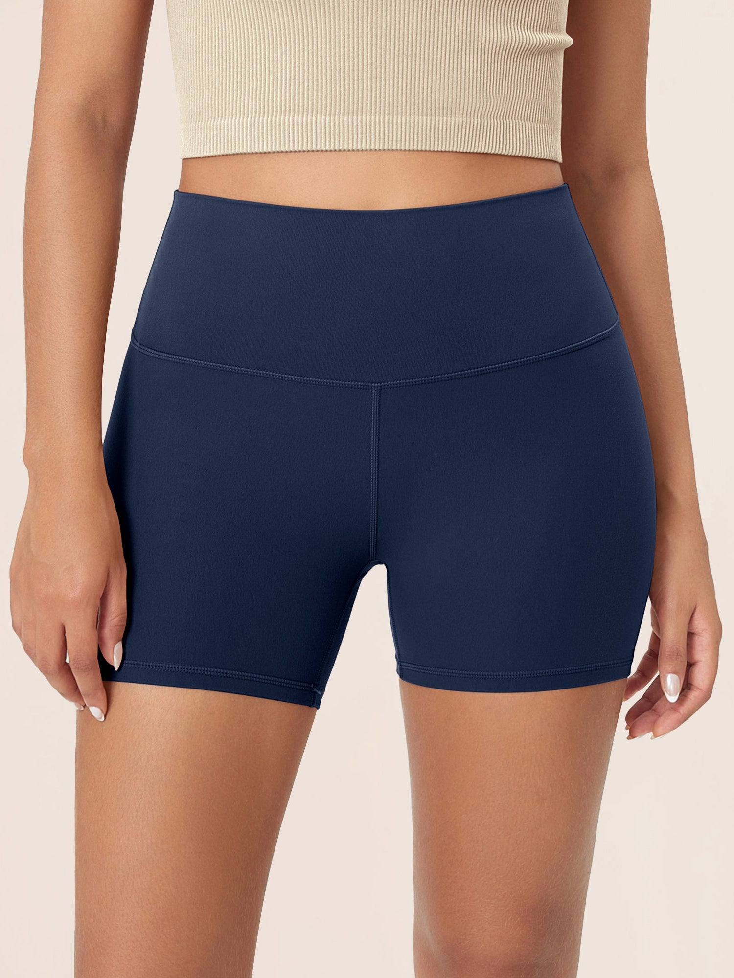 4 ODCLOUD Lounge Yoga High Waist Buttery Soft Biker Shorts - ododos