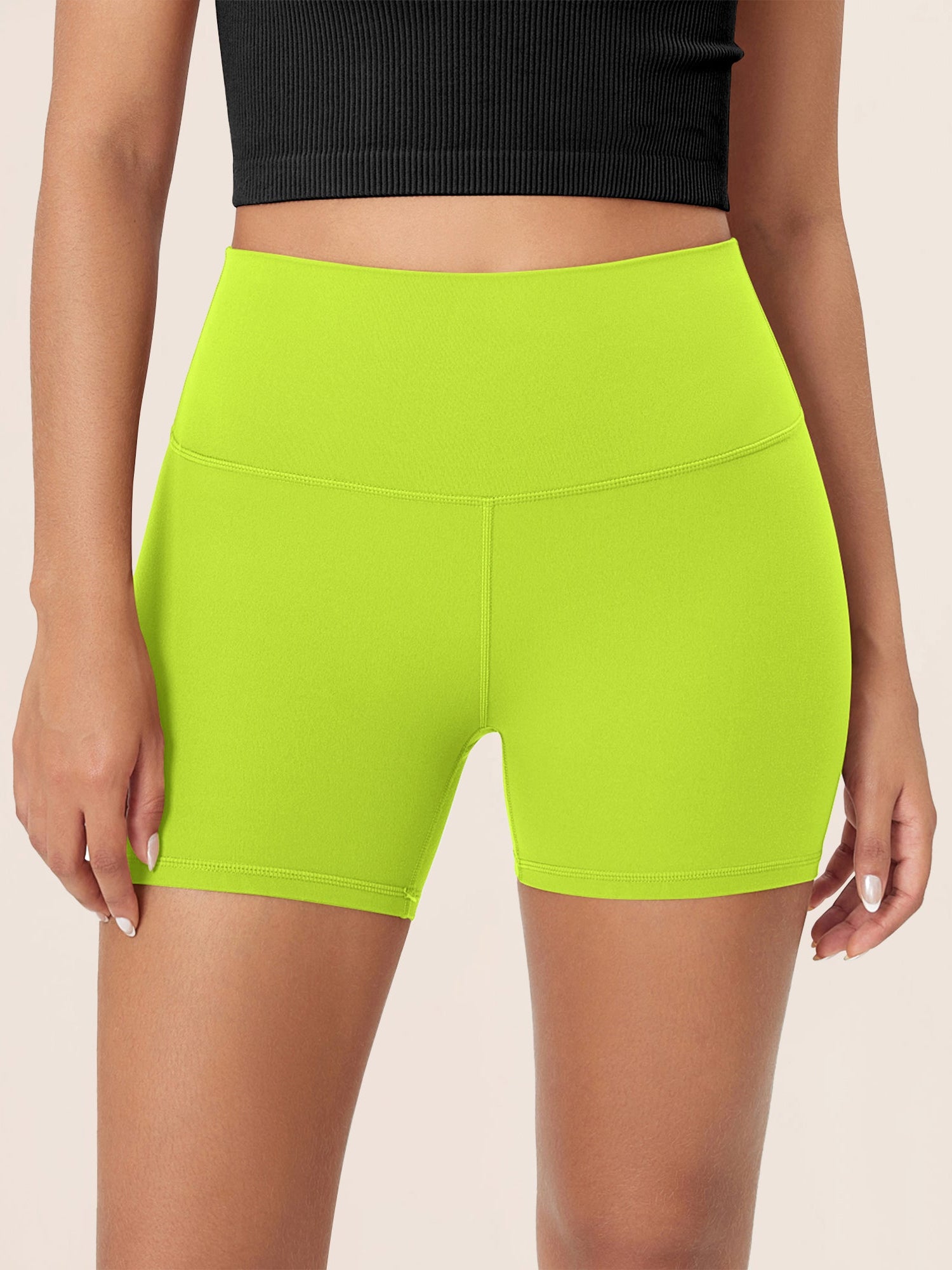 4 ODCLOUD Lounge Yoga High Waist Buttery Soft Biker Shorts - ododos