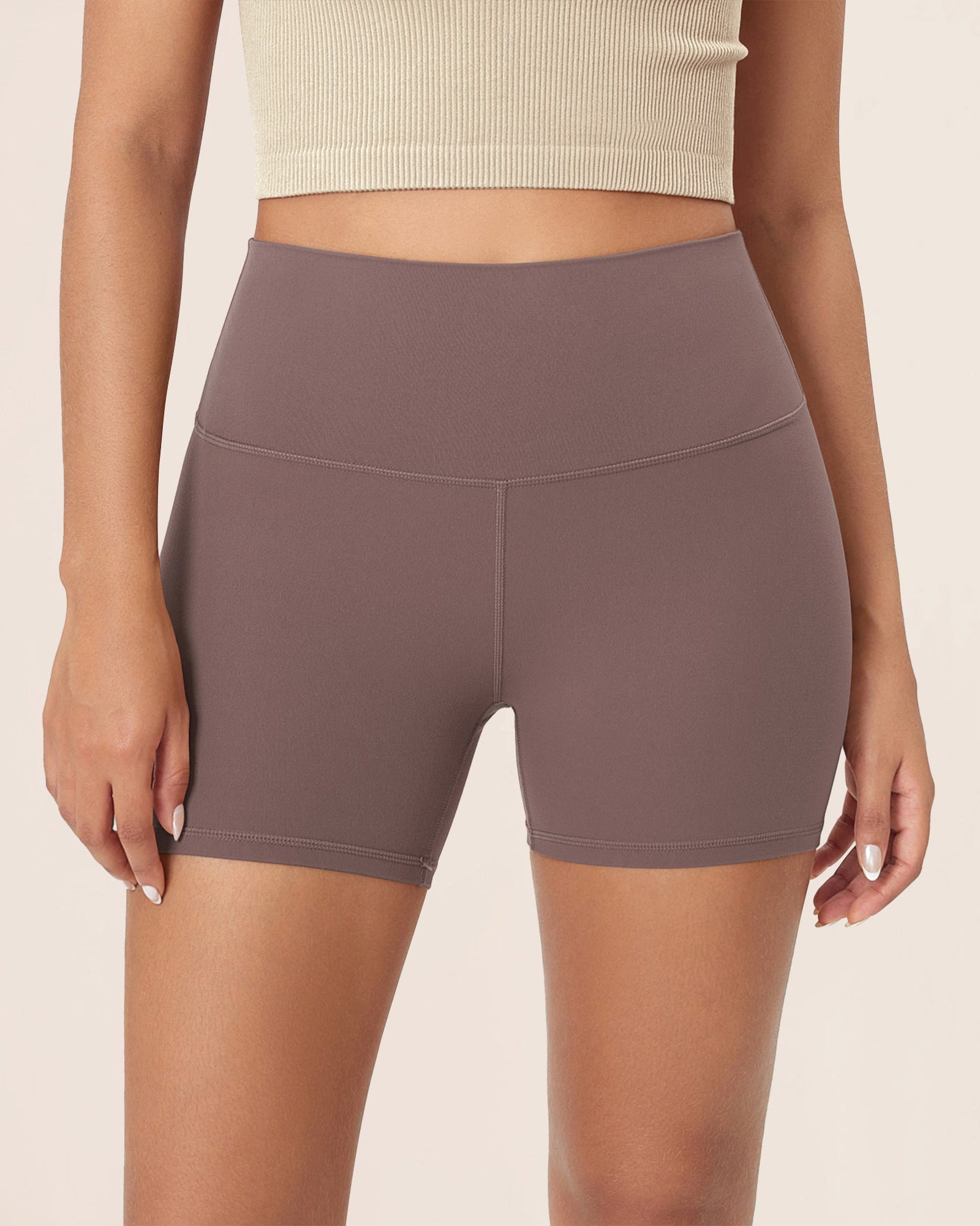 4 ODCLOUD Lounge Yoga High Waist Buttery Soft Biker Shorts - ododos