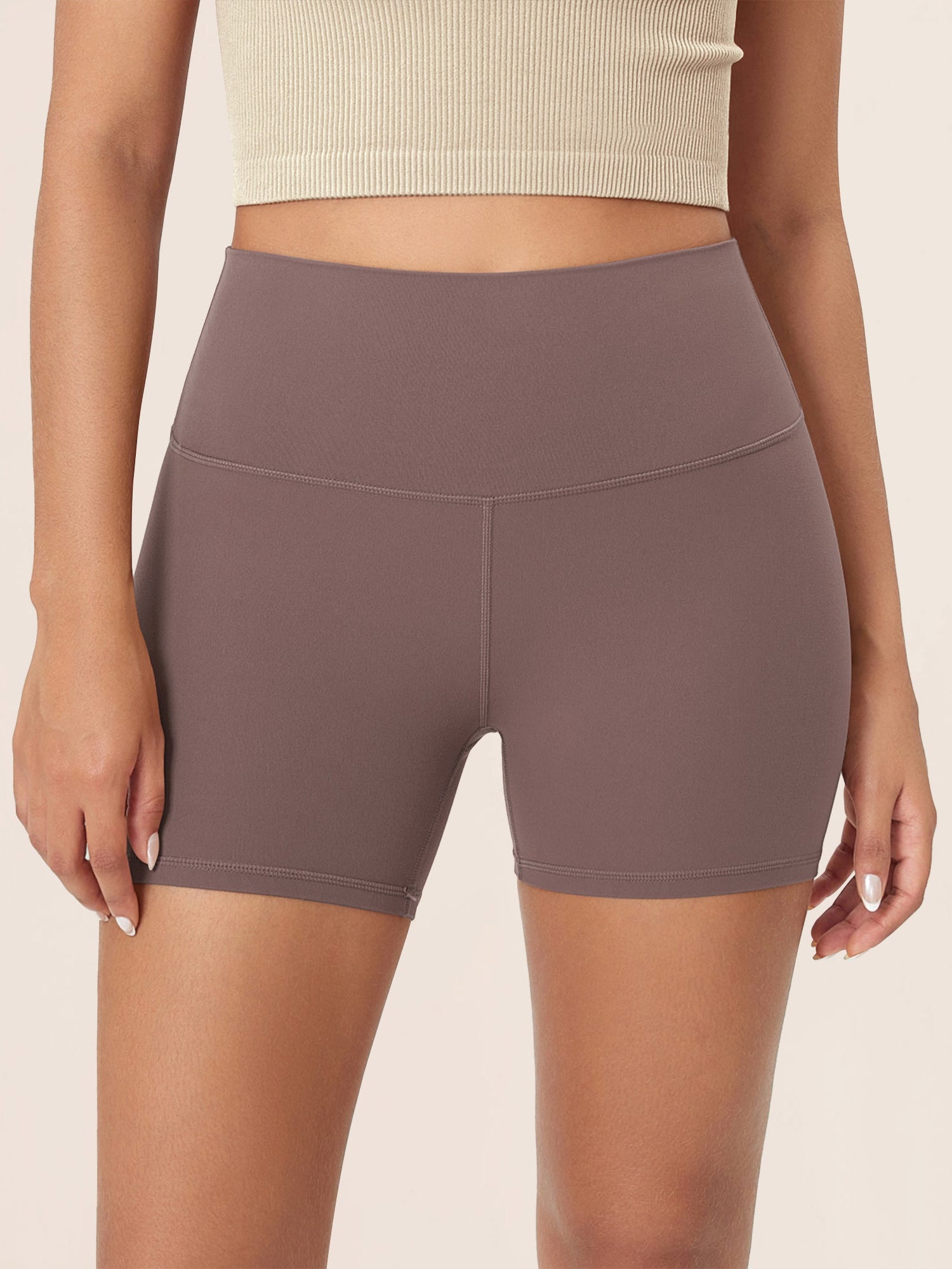 4 ODCLOUD Lounge Yoga High Waist Buttery Soft Biker Shorts - ododos