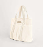 29L Oversized Canvas Tote Large Capacity Open Top Shoulder Bag - ododos