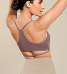 Cloud Feeling Halter Padding Sports Bra - ododos