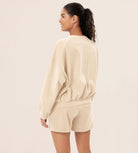 Cotton Soft Oversized Sweatshirts Pullover with Kangaroo Pocket - ododos