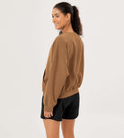 Cotton Soft Oversized Sweatshirts Pullover with Kangaroo Pocket - ododos