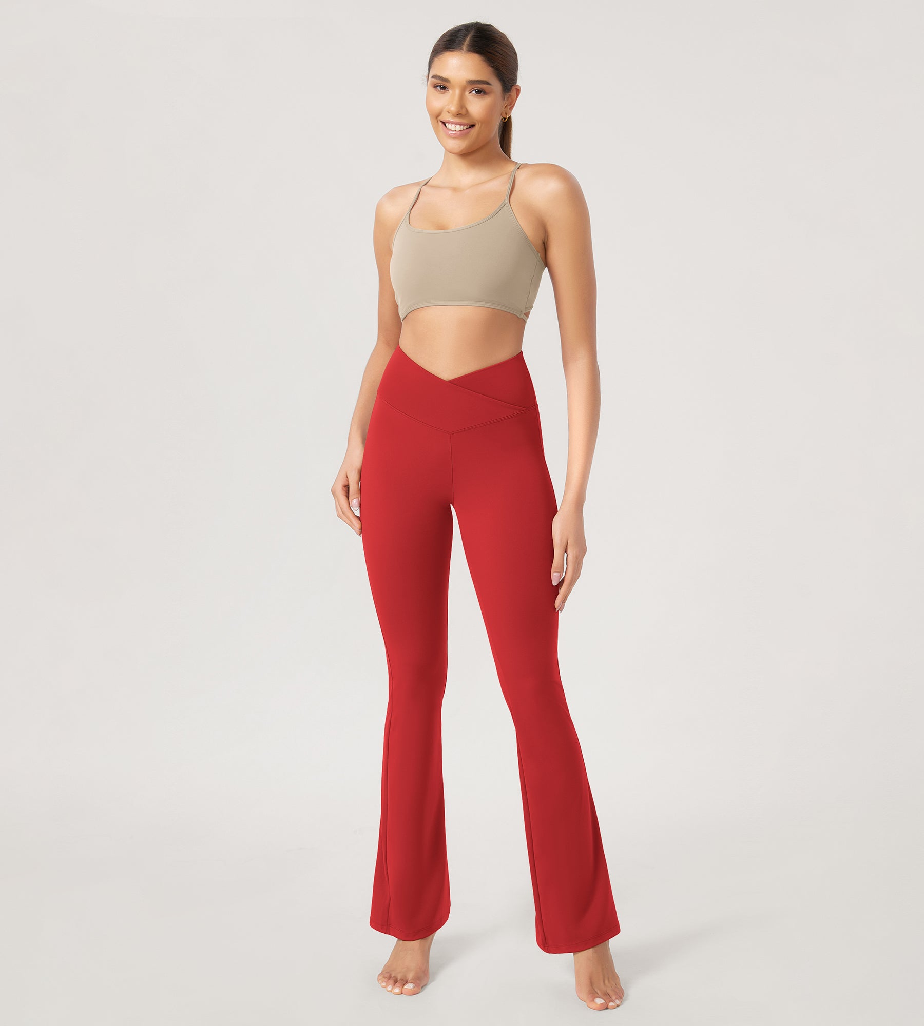 パンツ H BEAUTY&YOUTH Double Cross Flare Pants H BEAUTY&YOUTH Double Cross Flare Pants パンツ