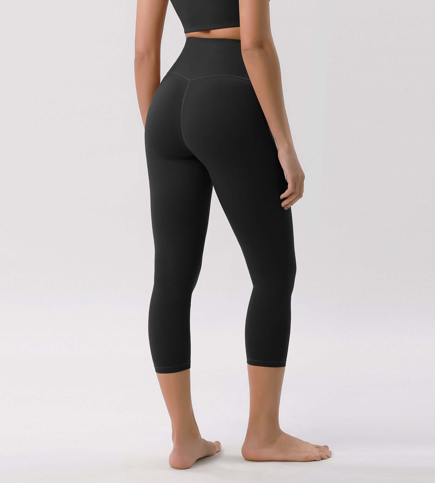 Odcloud 23 Crossover High Wasit Lounge 7/8 Leggings with Pockets - ododos